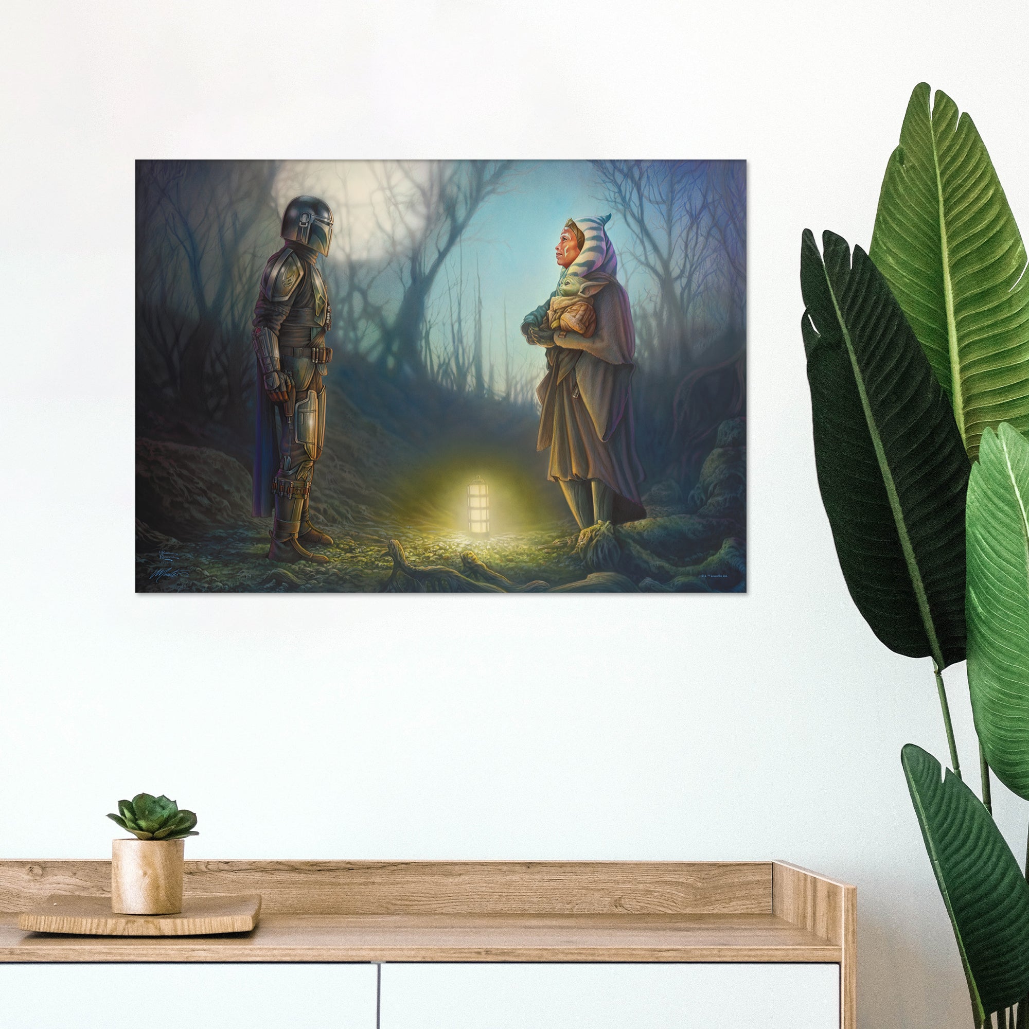 Star Wars (The Mandalorian - Connection) MightyPrint™ Wall Art MP24170779