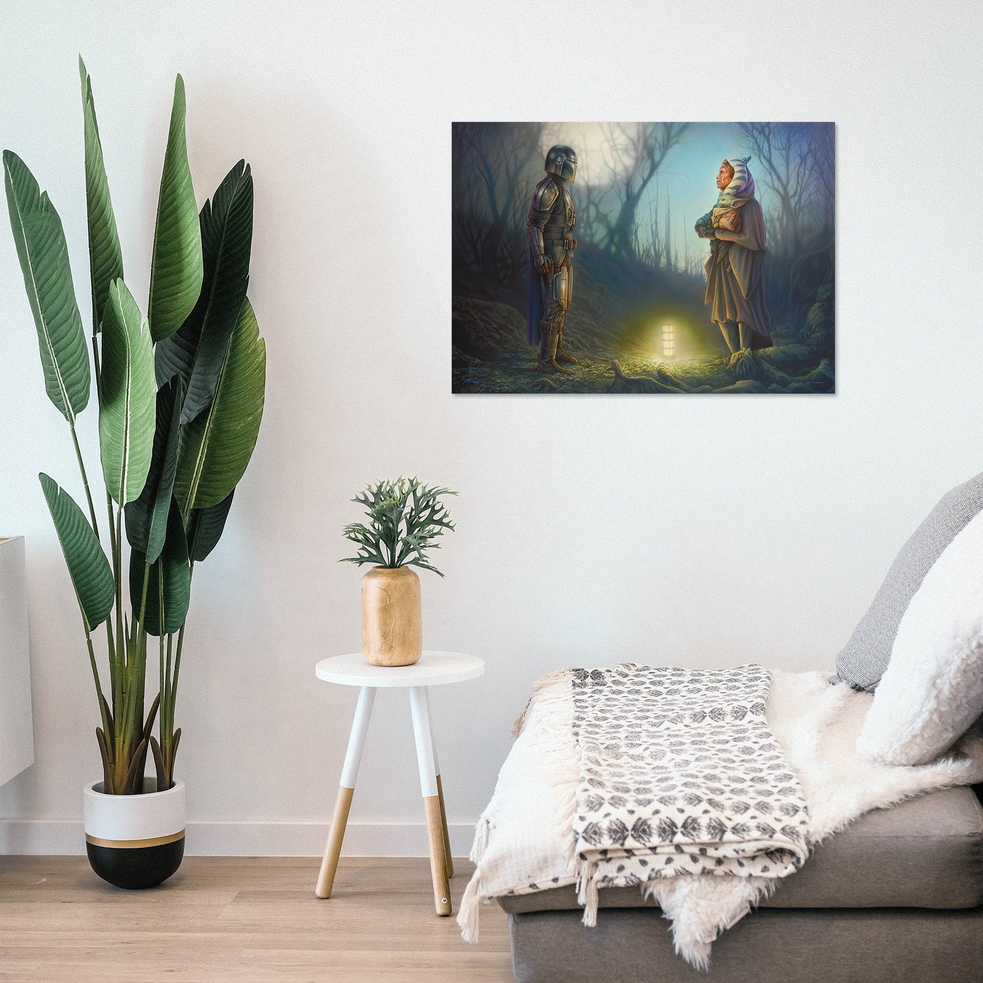 Star Wars (The Mandalorian - Connection) MightyPrint™ Wall Art MP24170779
