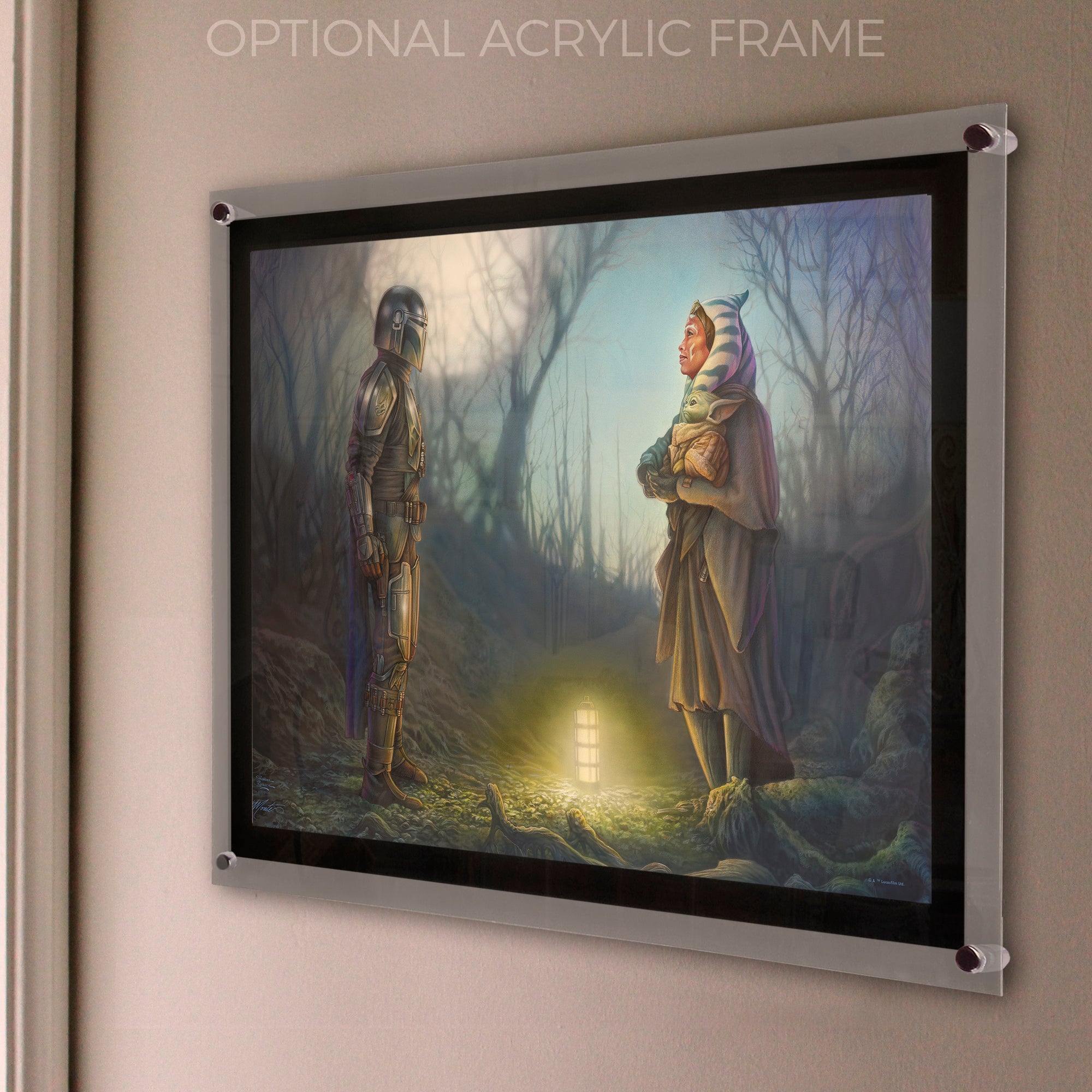 Star Wars (The Mandalorian - Connection) MightyPrint™ Wall Art MP24170779