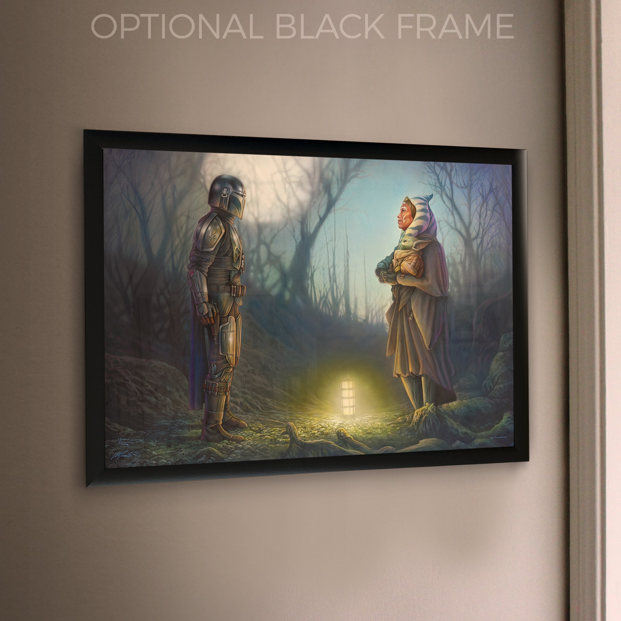 Star Wars (The Mandalorian - Connection) MightyPrint™ Wall Art MP24170779