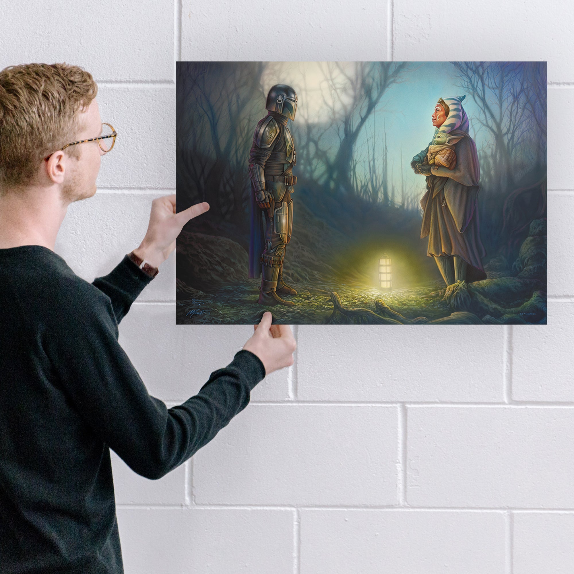 Star Wars (The Mandalorian - Connection) MightyPrint™ Wall Art MP24170779