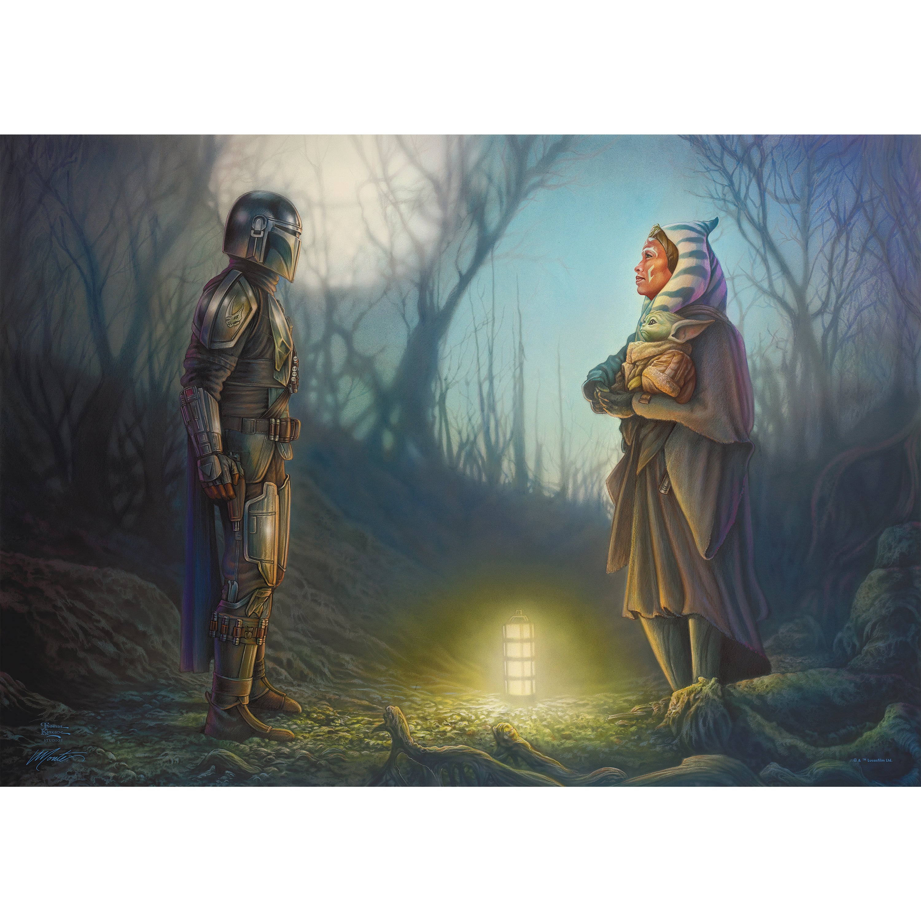 Star Wars (The Mandalorian - Connection) MightyPrint™ Wall Art MP24170779