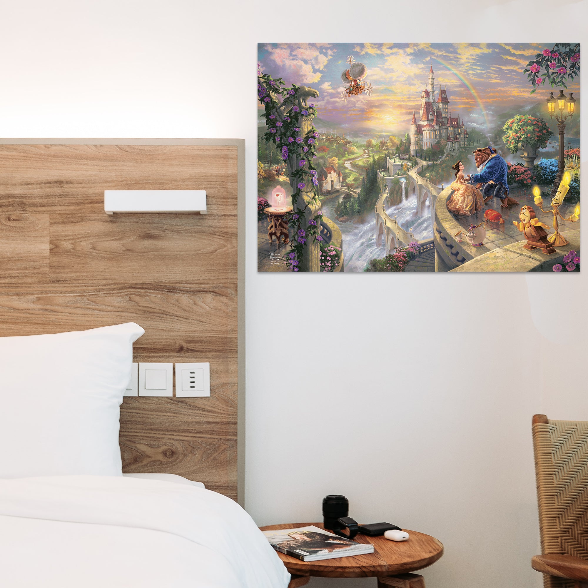 Disney (Beauty and the Beast Falling in Love) MightyPrint™ Wall Art MP24170782