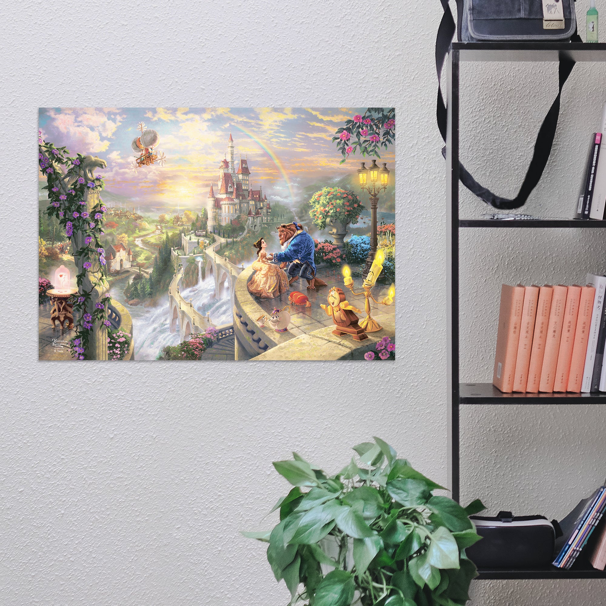 Disney (Beauty and the Beast Falling in Love) MightyPrint™ Wall Art MP24170782