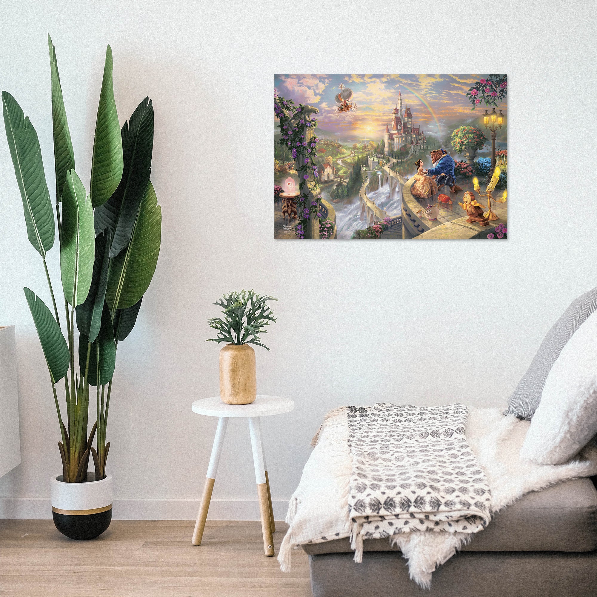 Disney (Beauty and the Beast Falling in Love) MightyPrint™ Wall Art MP24170782