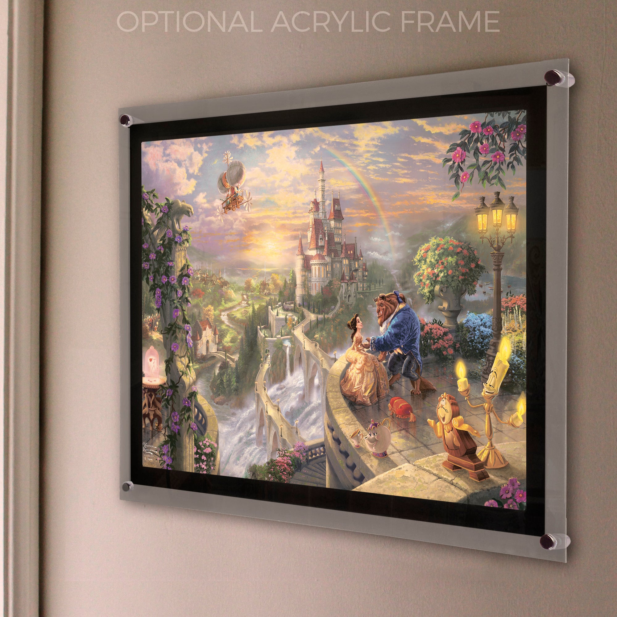 Disney (Beauty and the Beast Falling in Love) MightyPrint™ Wall Art MP24170782