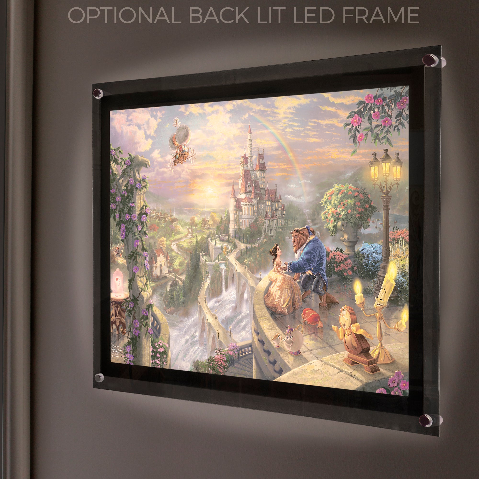 Disney (Beauty and the Beast Falling in Love) MightyPrint™ Wall Art MP24170782