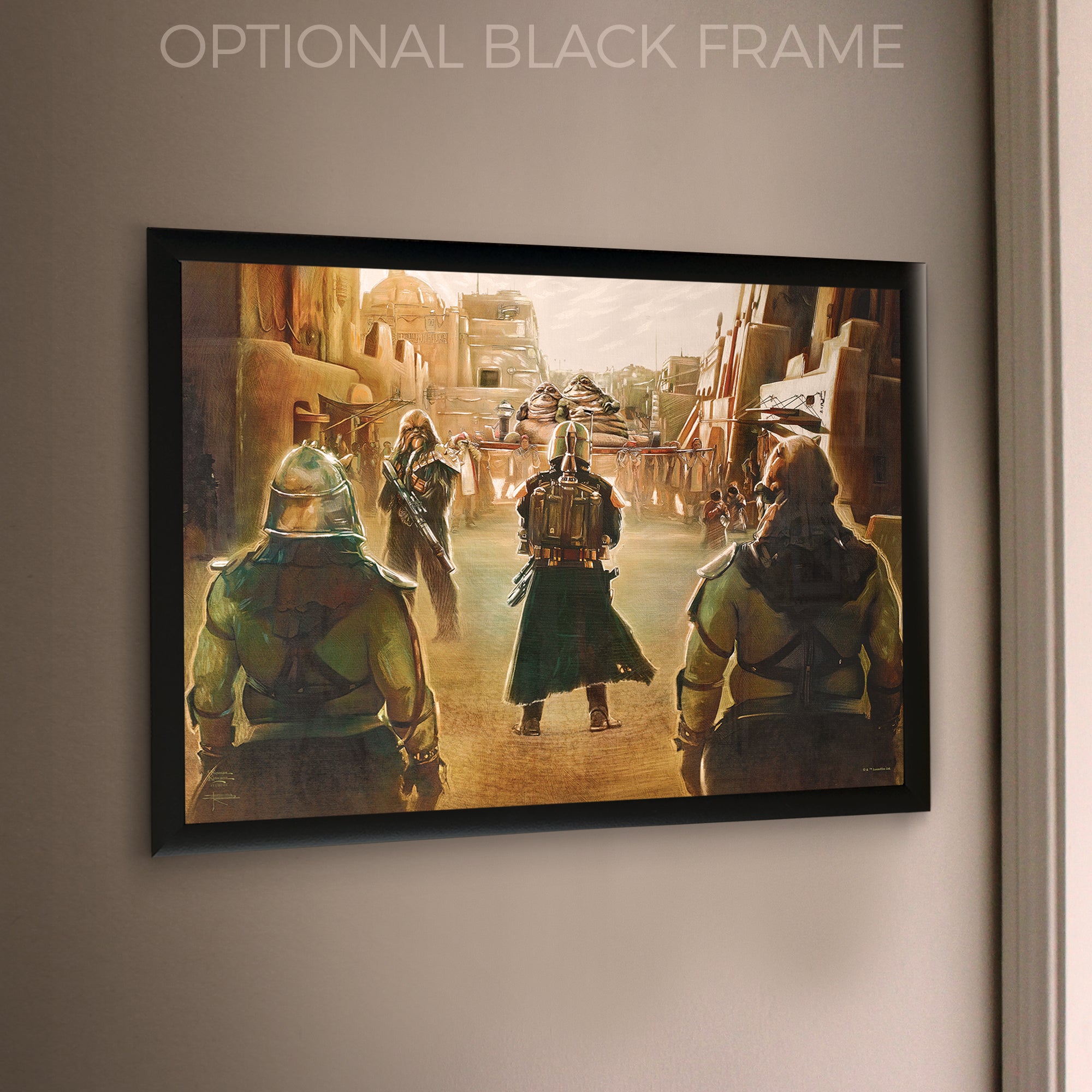 Star Wars (The Book of Boba Fett - A New Challenge) MightyPrint™ Wall Art MP24170790