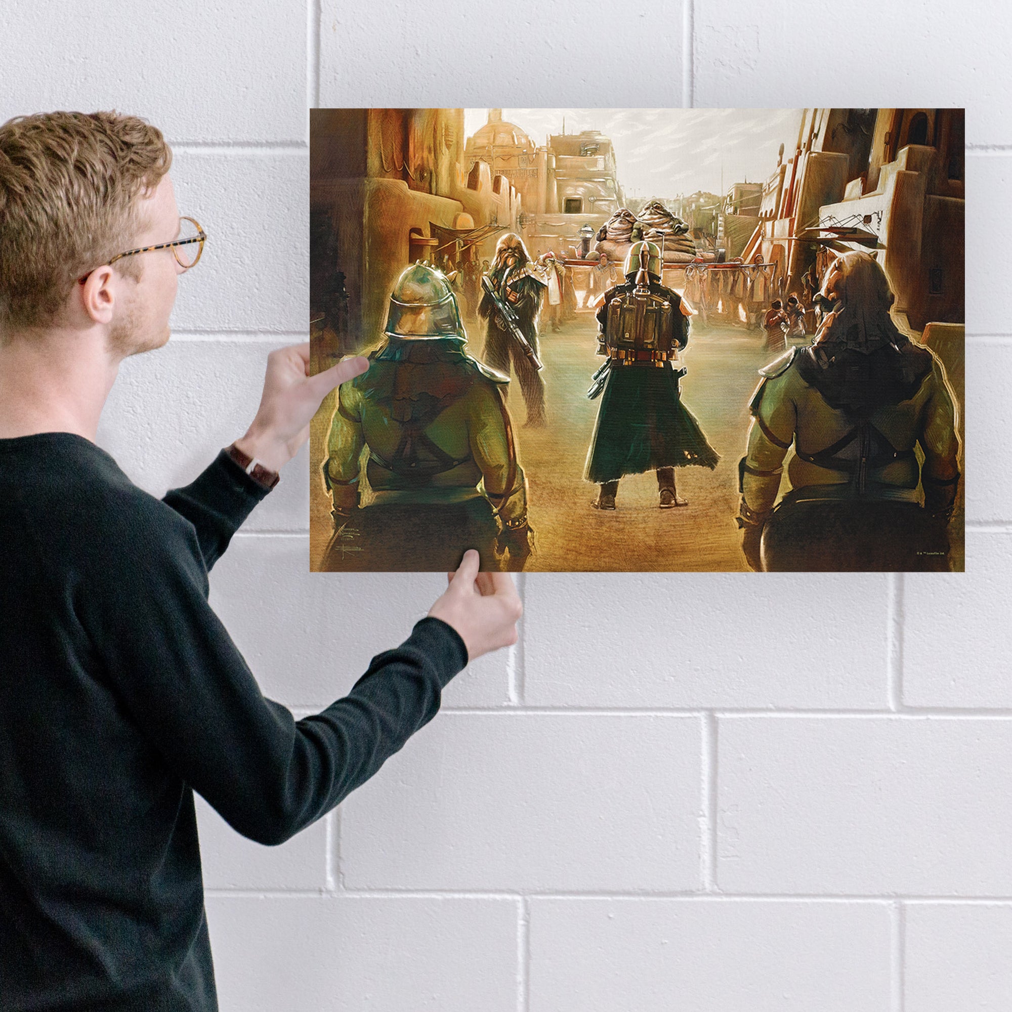 Star Wars (The Book of Boba Fett - A New Challenge) MightyPrint™ Wall Art MP24170790