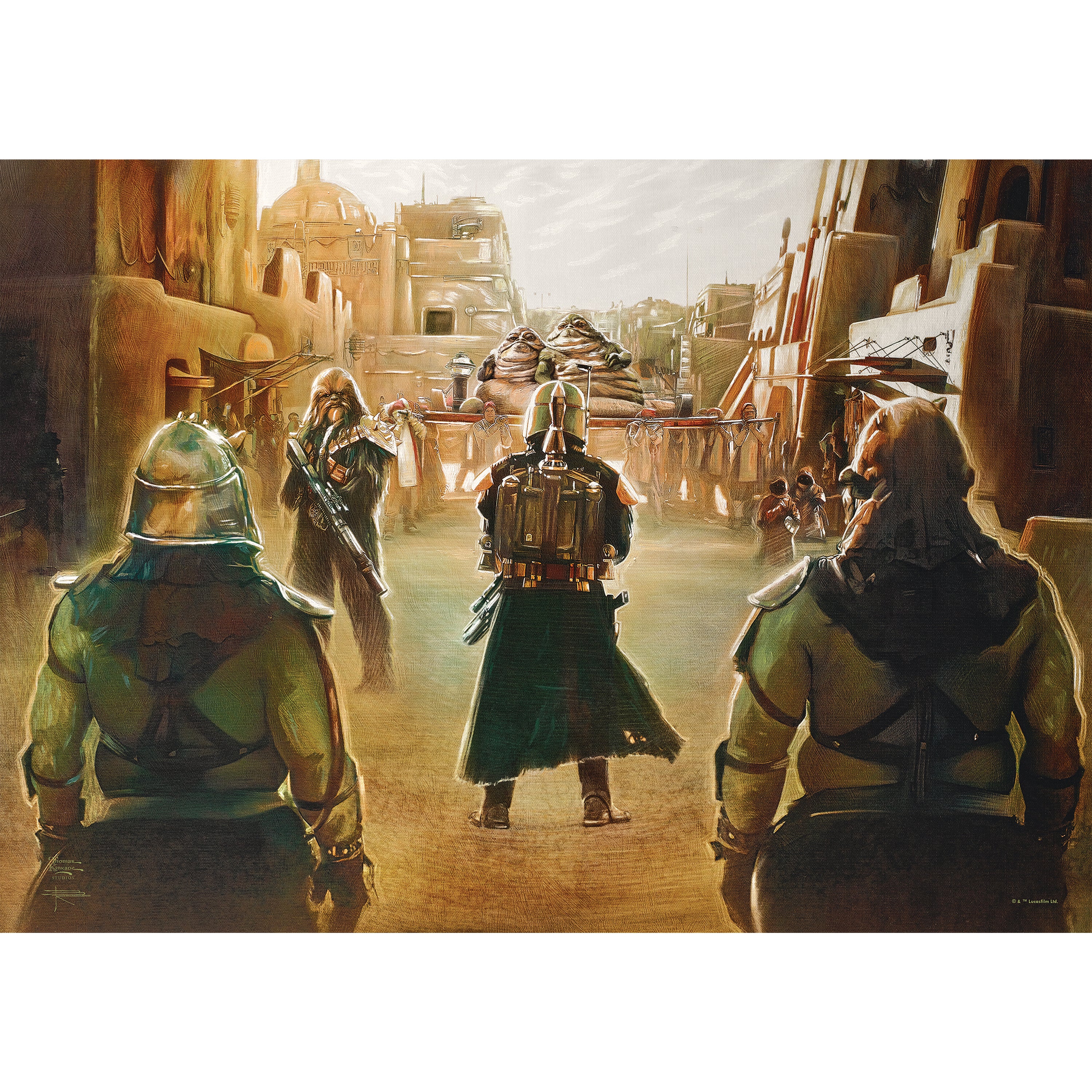 Star Wars (The Book of Boba Fett - A New Challenge) MightyPrint™ Wall Art MP24170790
