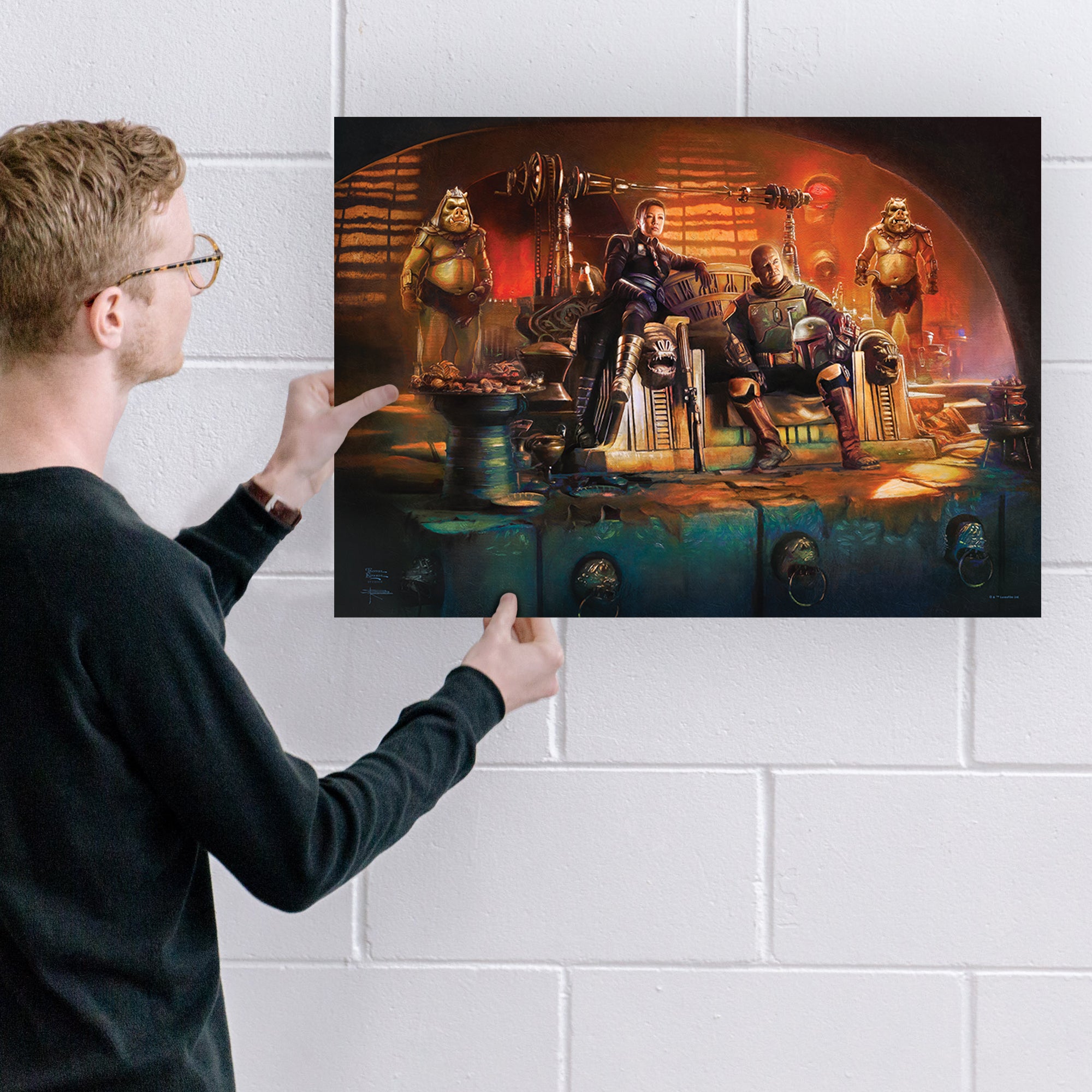 Star Wars (The Book of Boba Fett - A New Beginning) MightyPrint™ Wall Art MP24170792