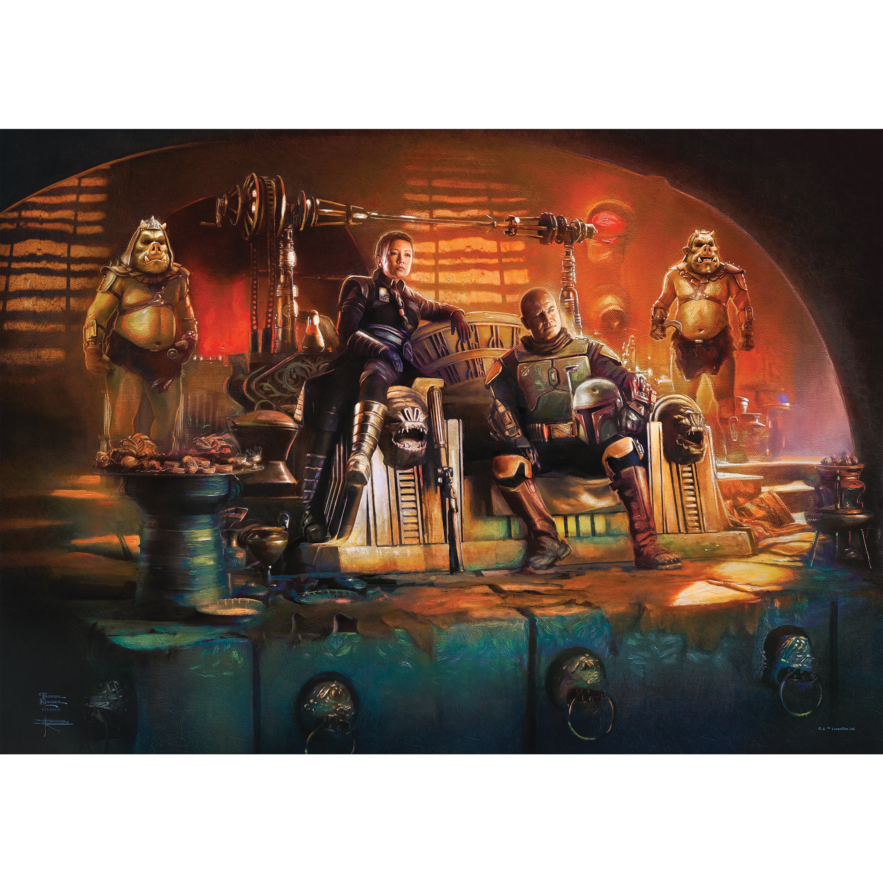 Star Wars (The Book of Boba Fett - A New Beginning) MightyPrint™ Wall Art MP24170792