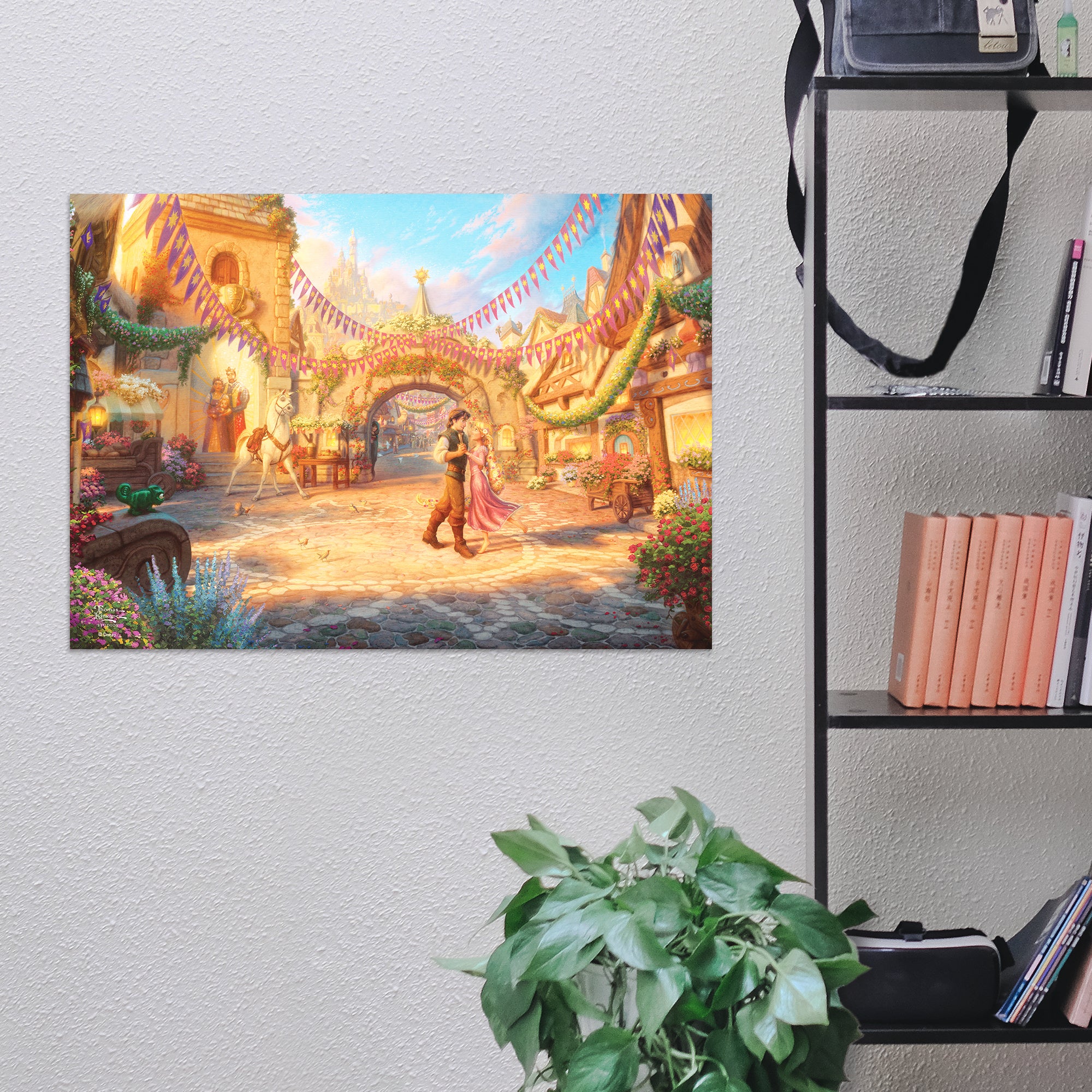 Disney (Rapunzel Dancing in the Sunlit Courtyard ) MightyPrint™ Wall Art MP24170808