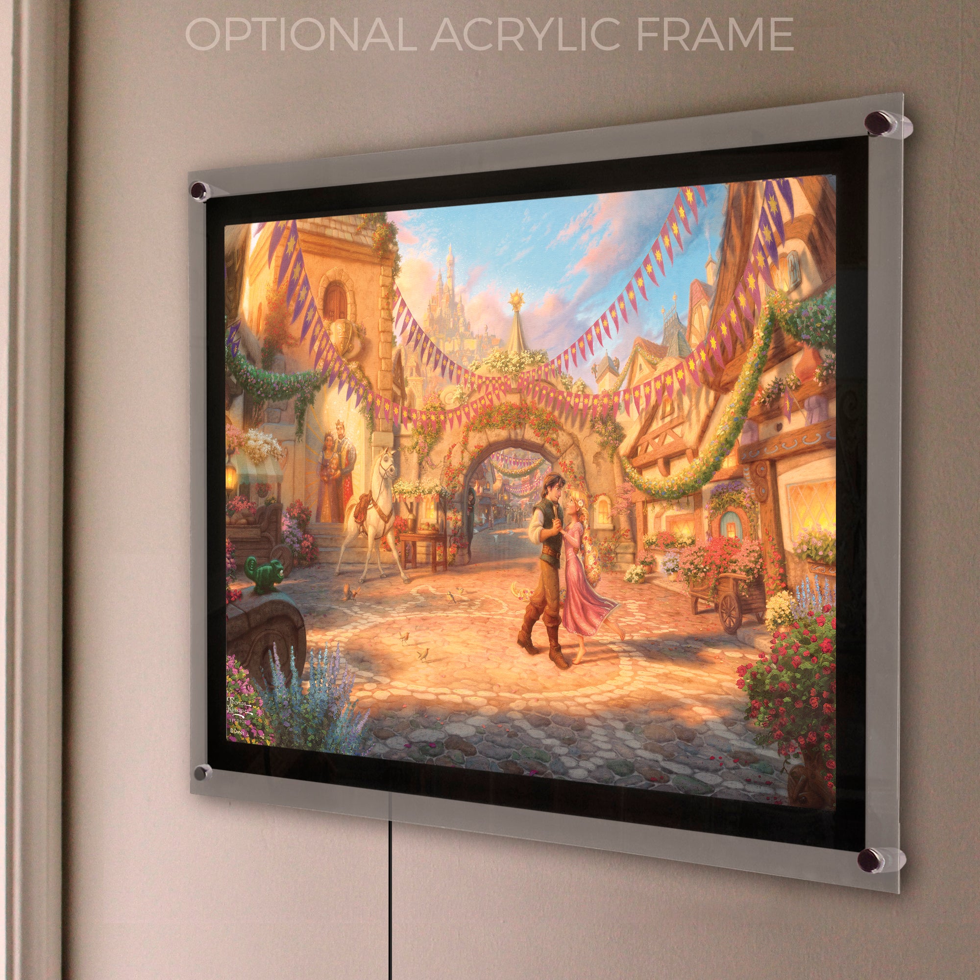 Disney (Rapunzel Dancing in the Sunlit Courtyard ) MightyPrint™ Wall Art MP24170808