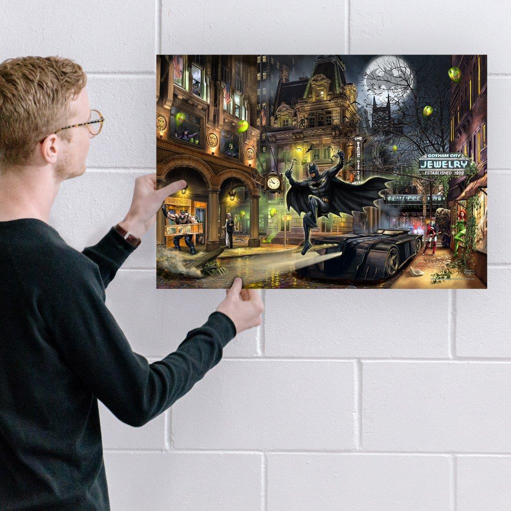 Batman Thomas Kinkade Studios (Gotham City) MightyPrint™ Wall Art MP24170812