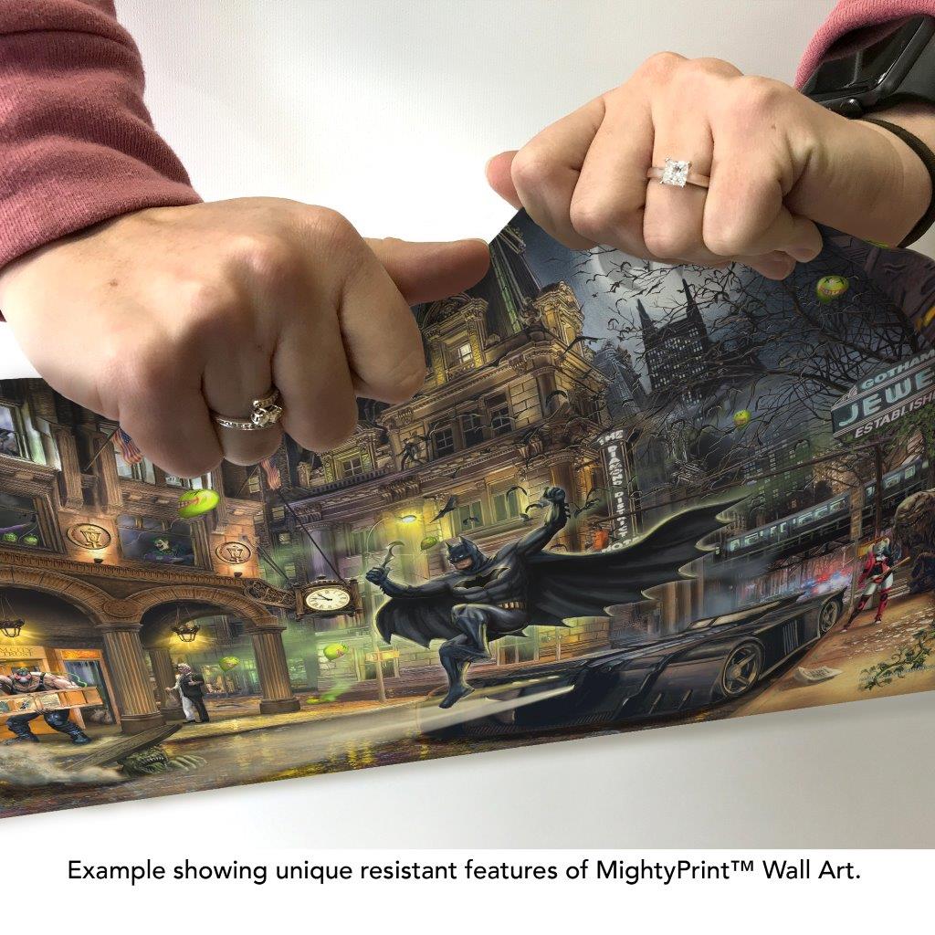 Batman Thomas Kinkade Studios (Gotham City) MightyPrint™ Wall Art MP24170812