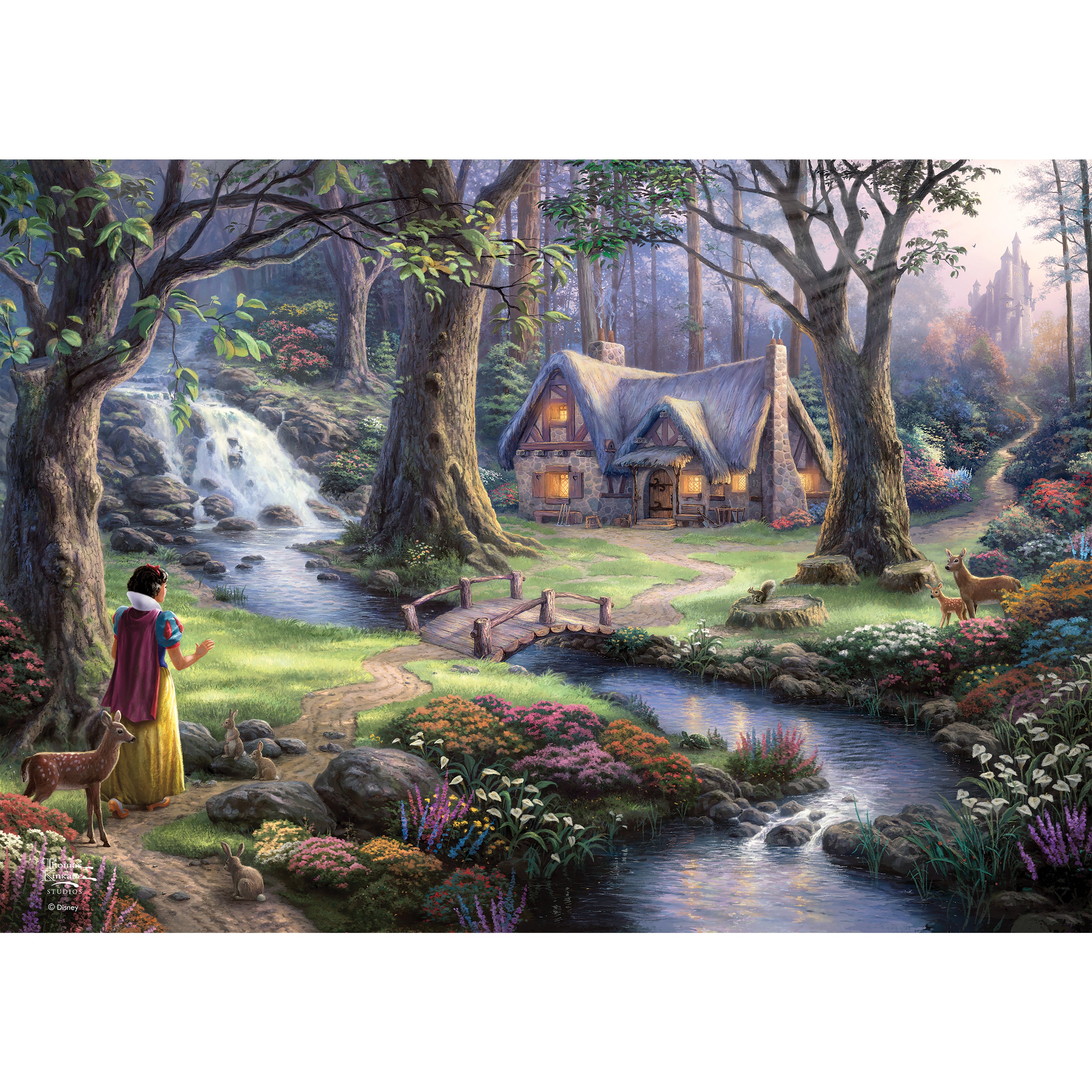 Disney (Snow White Discovers the Cottage) MightyPrint™ Wall Art MP24170815