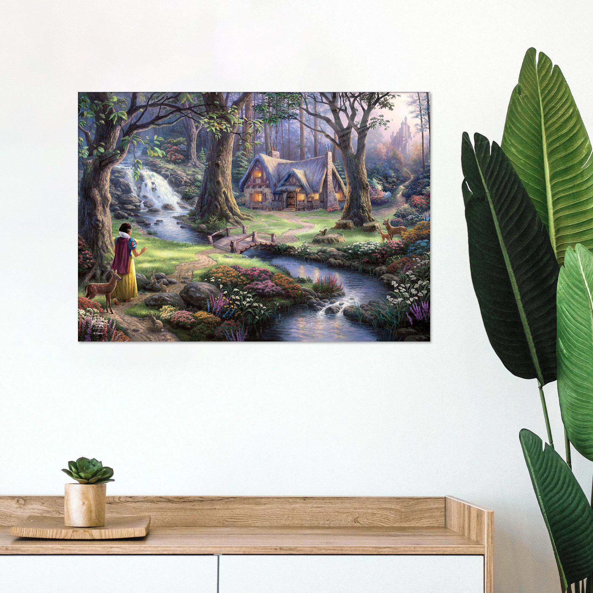 Disney (Snow White Discovers the Cottage) MightyPrint™ Wall Art MP24170815