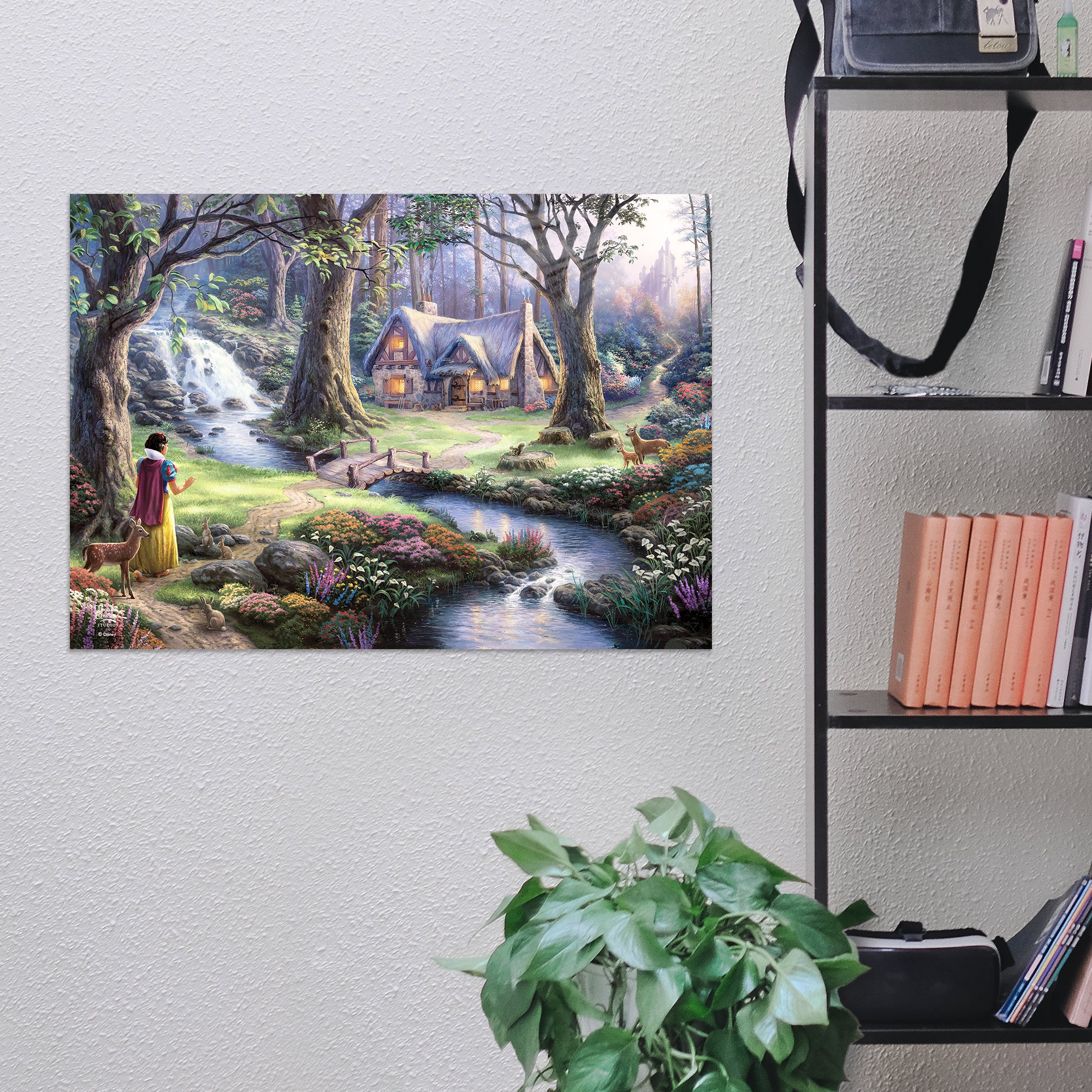 Disney (Snow White Discovers the Cottage) MightyPrint™ Wall Art MP24170815