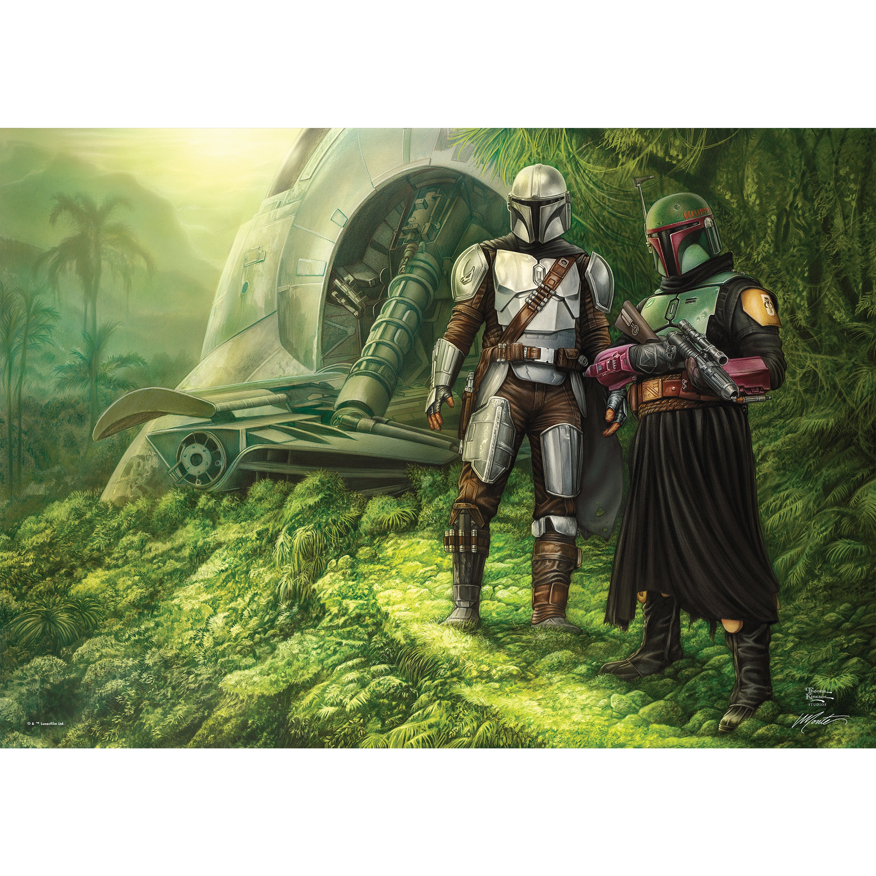 Star Wars (The Mandalorian - Brothers in Arms) MightyPrint™ Wall Art MP24170840