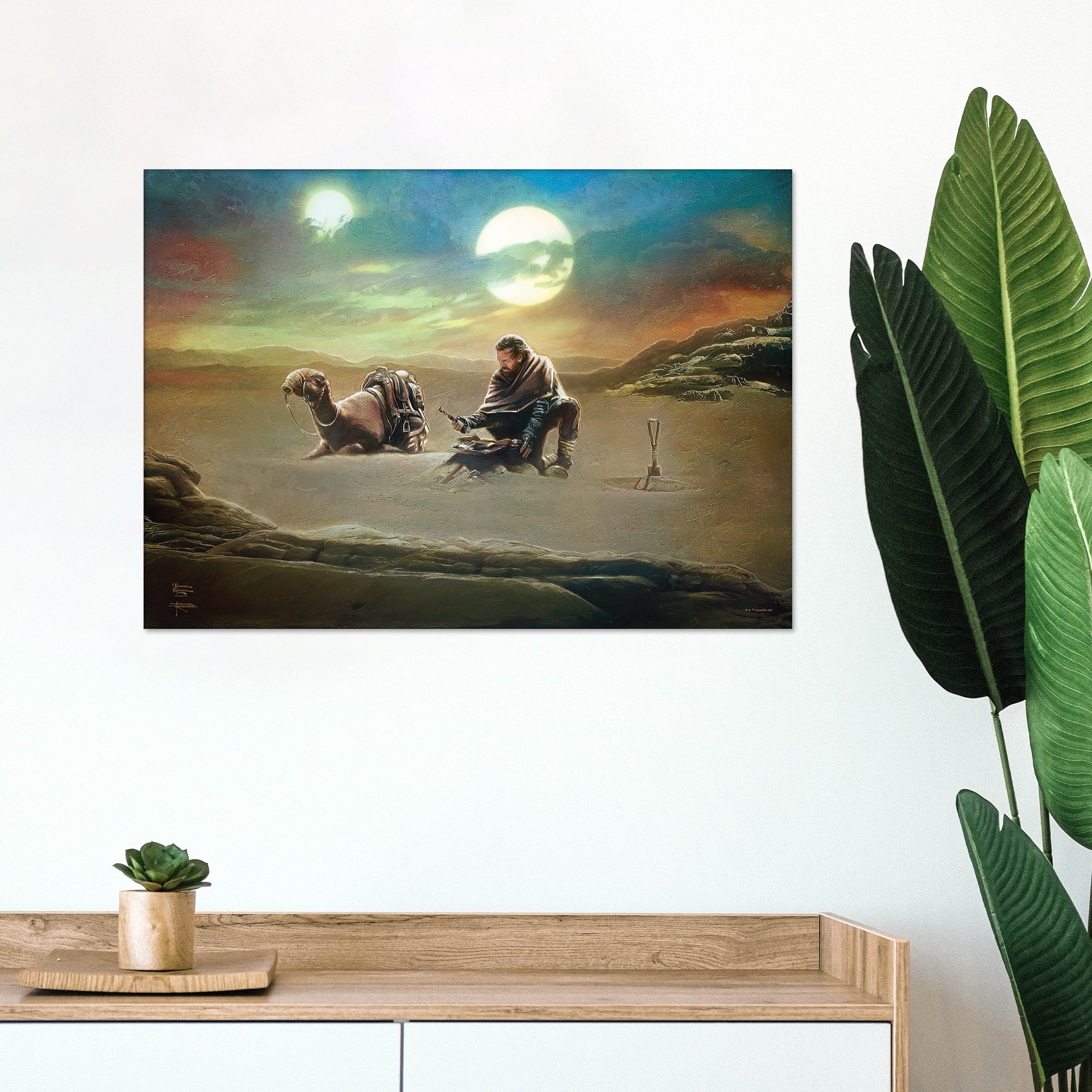 Star Wars (Obi-Wan Kenobi - Returning to His Past) MightyPrint™ Wall Art MP24170860
