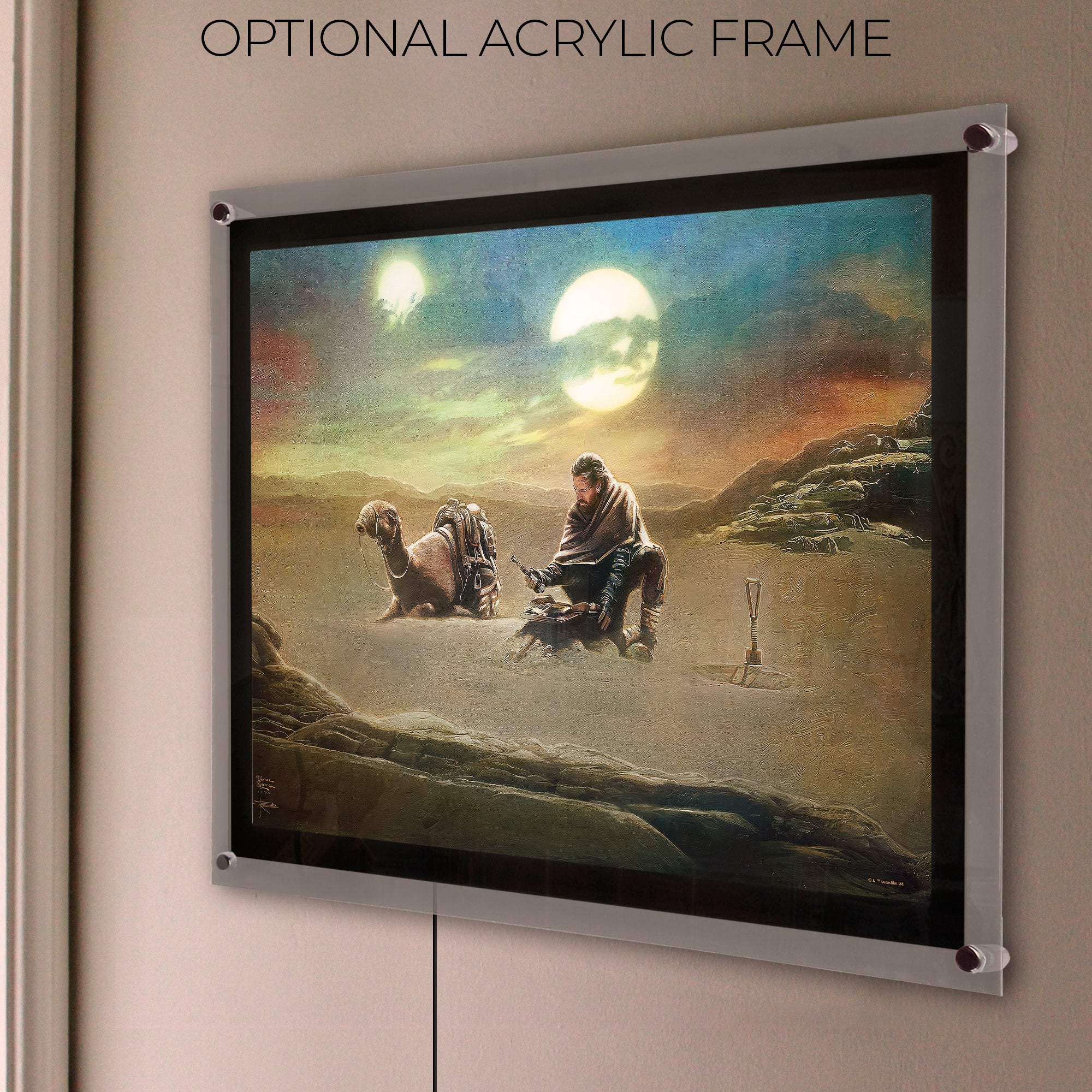 Star Wars (Obi-Wan Kenobi - Returning to His Past) MightyPrint™ Wall Art MP24170860