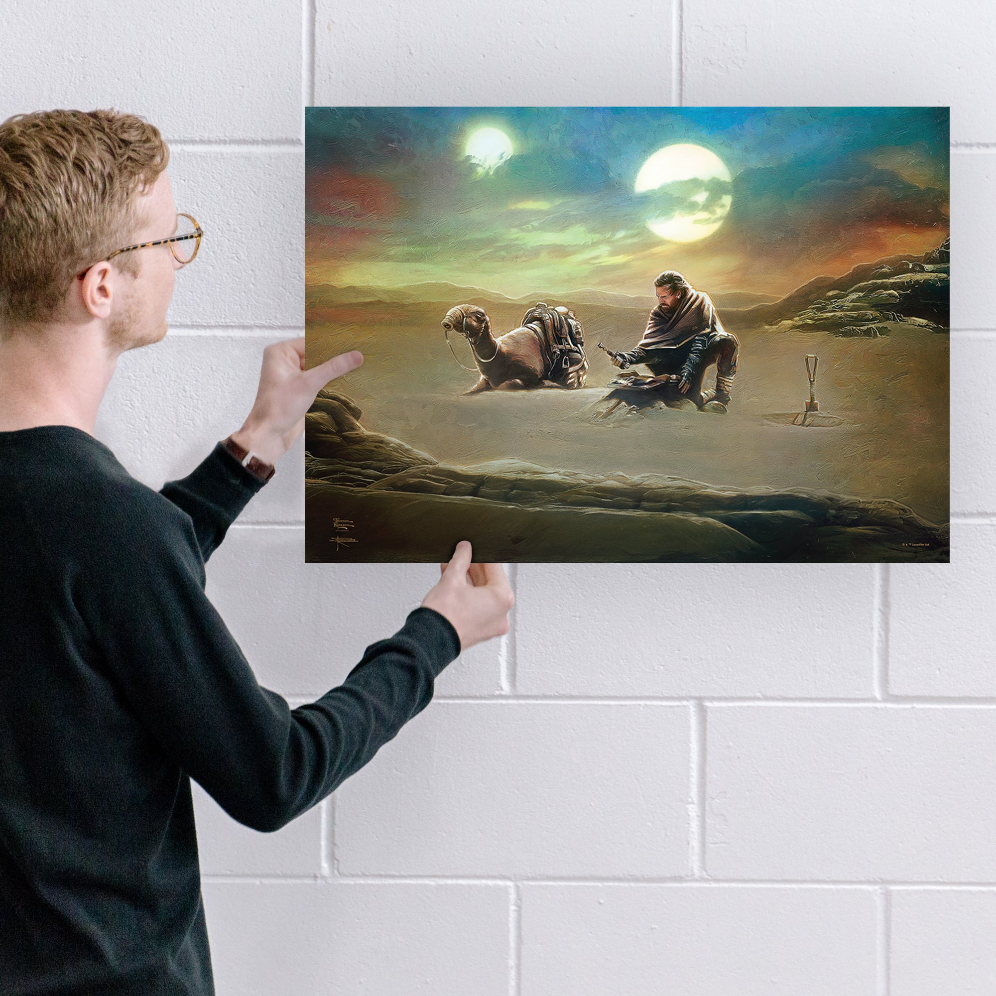 Star Wars (Obi-Wan Kenobi - Returning to His Past) MightyPrint™ Wall Art MP24170860