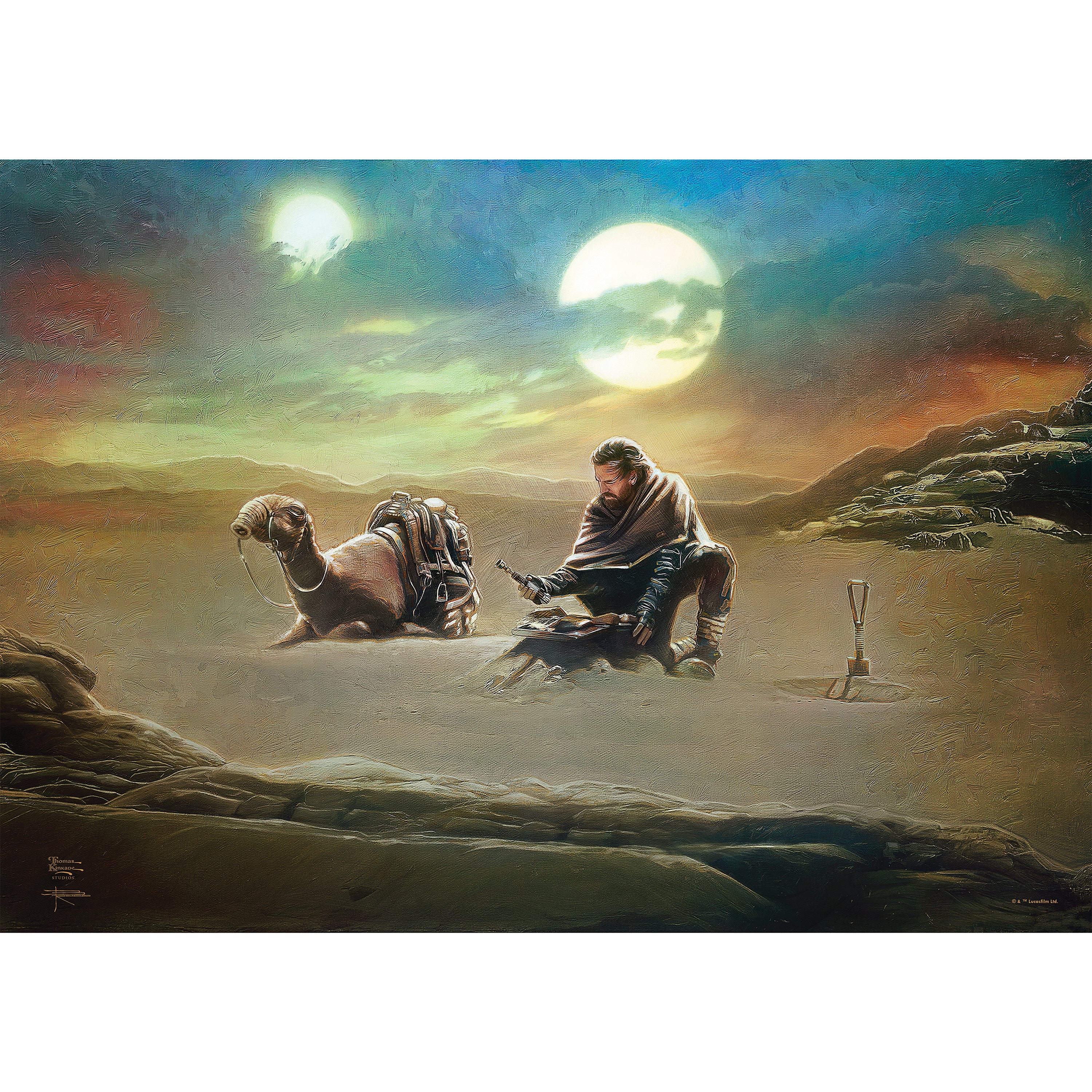 Star Wars (Obi-Wan Kenobi - Returning to His Past) MightyPrint™ Wall Art MP24170860
