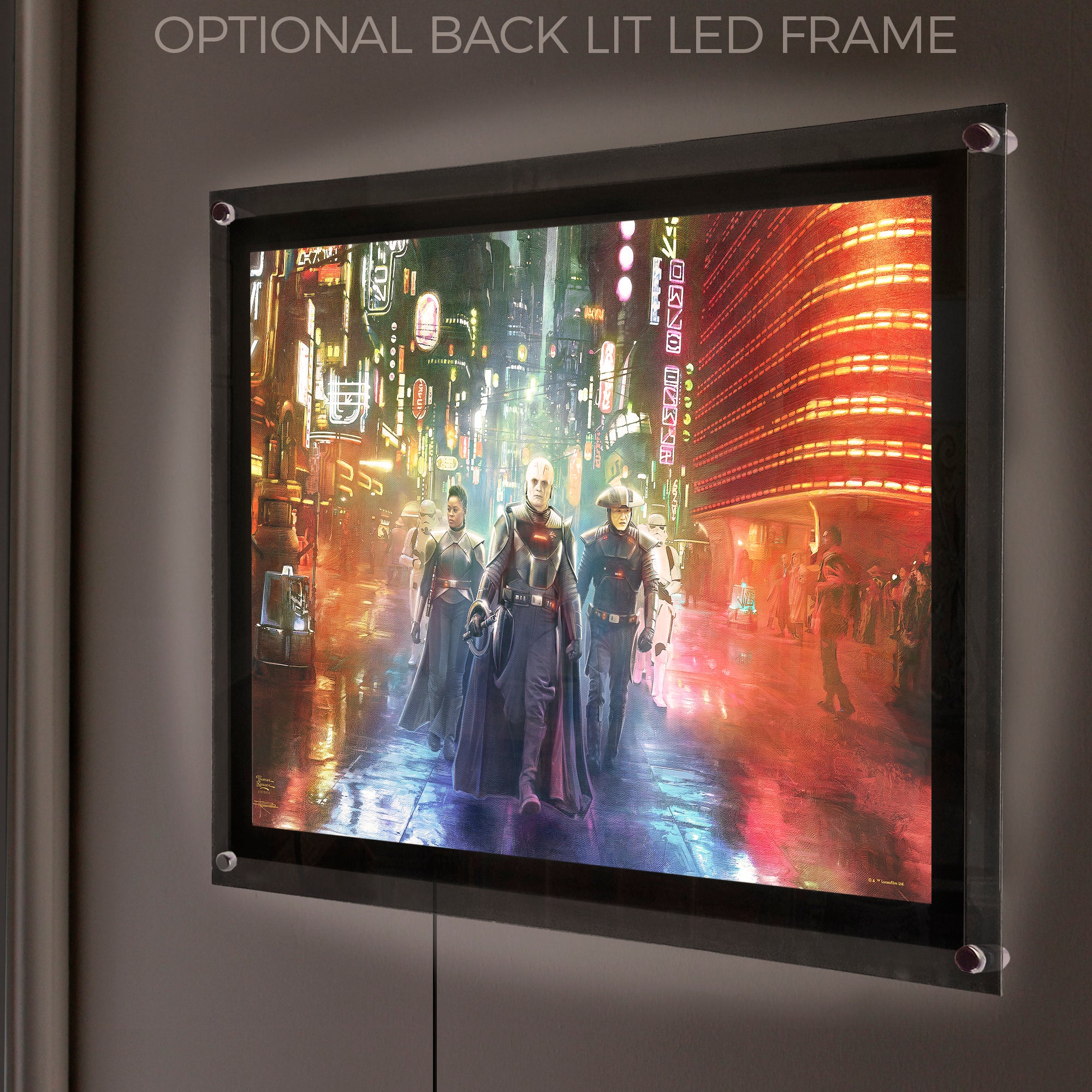 Backlit LED Acrylic Frame - For 24" x 17" MightyPrint™ Wall Art ACFR2417LED