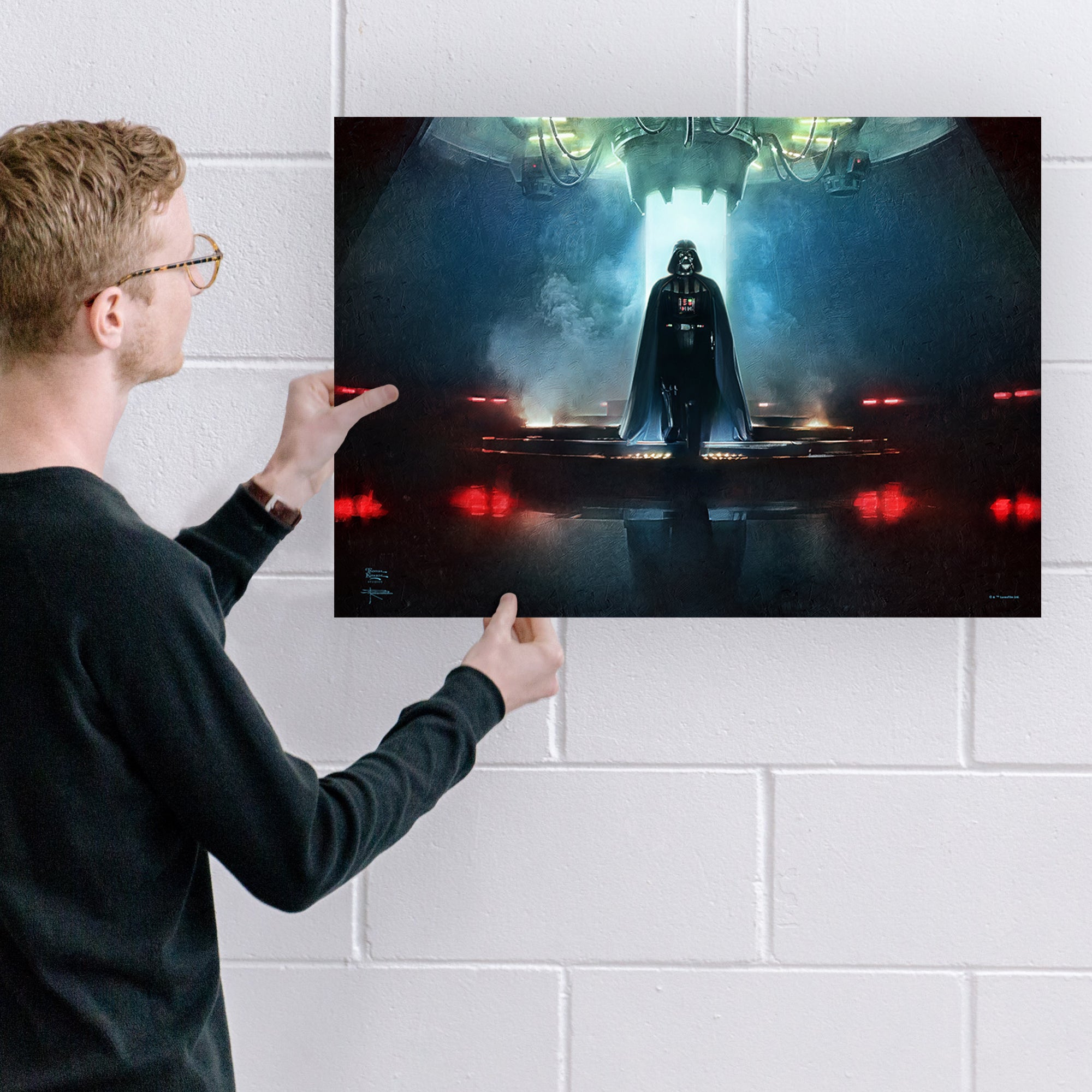 Star Wars (Obi-Wan Kenobi - Darkness Has Arrived) MightyPrint™ Wall Art MP24170862