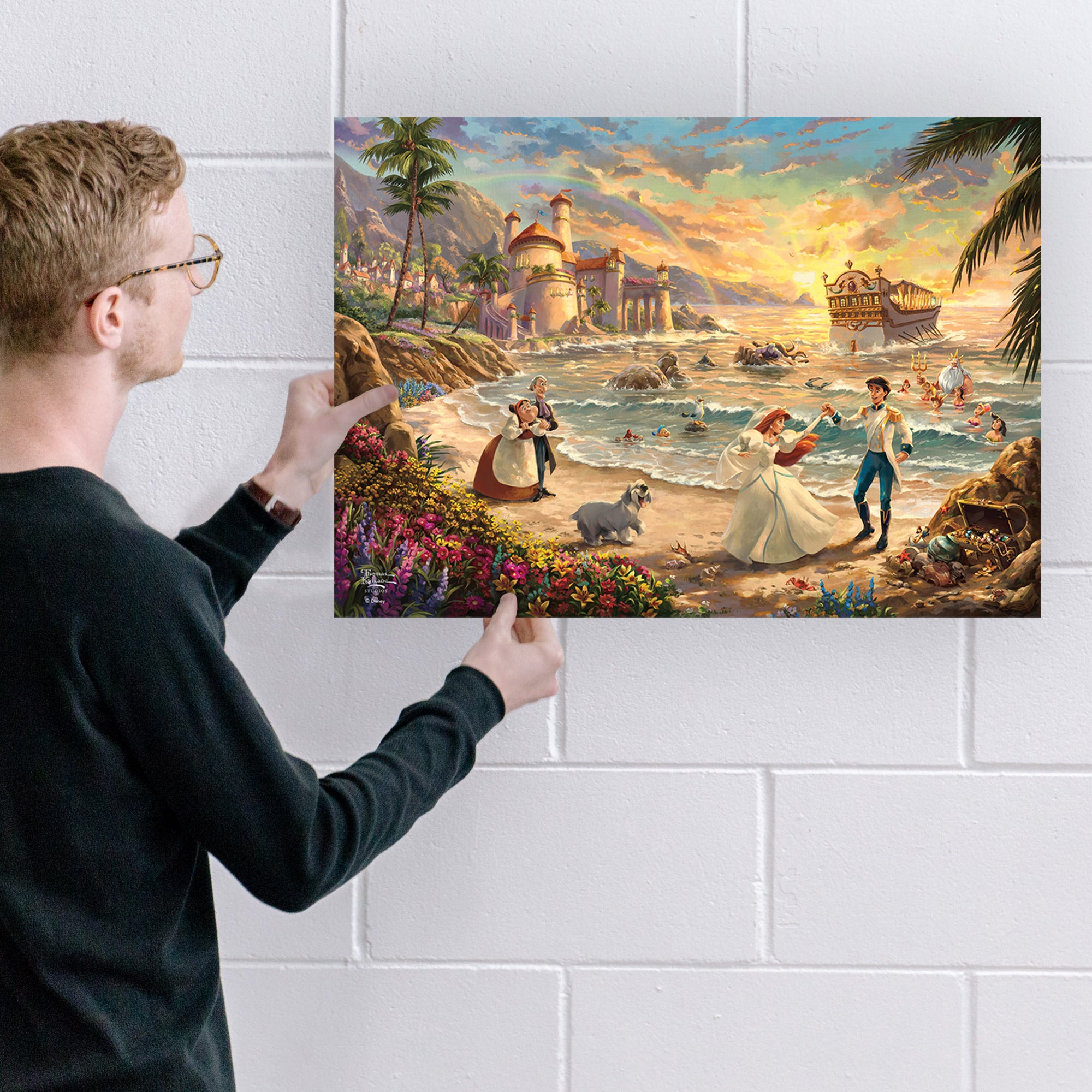 Disney (The Little Mermaid Celebration of Love) MightyPrint™ Wall Art MP24170869