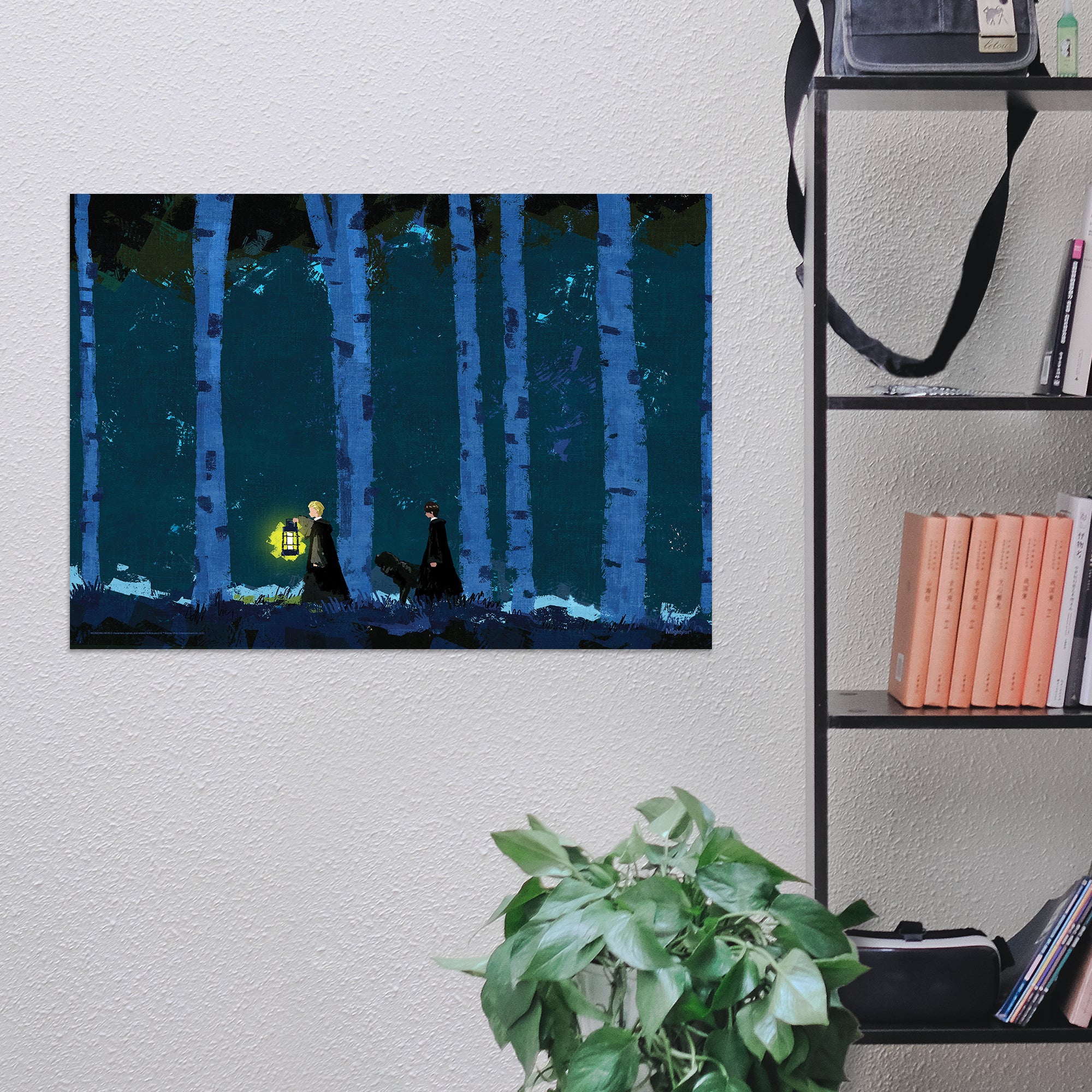 Harry Potter (Dark Forest with Harry and Malfoy) MightyPrint™ Wall Art MP24170893