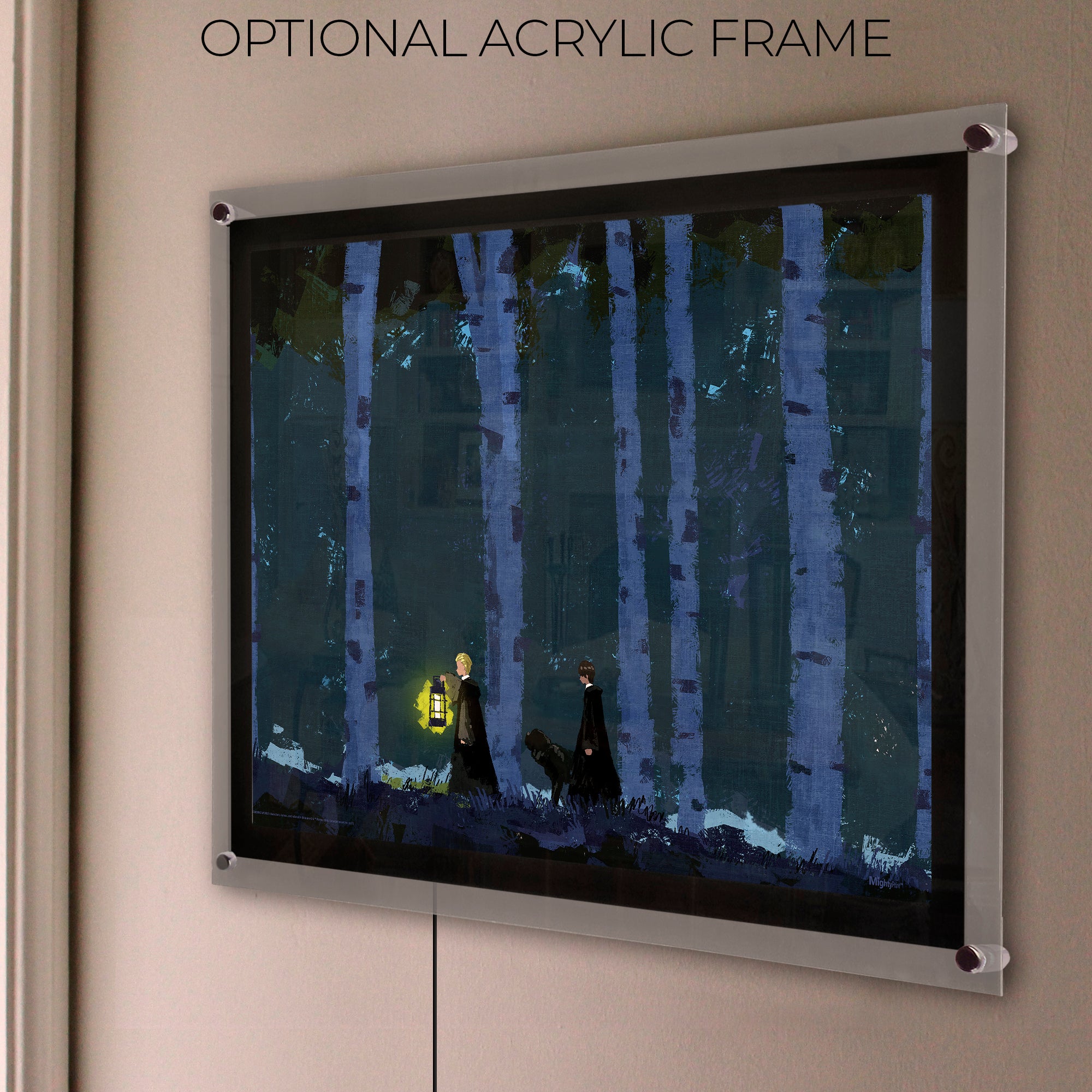 Harry Potter (Dark Forest with Harry and Malfoy) MightyPrint™ Wall Art MP24170893