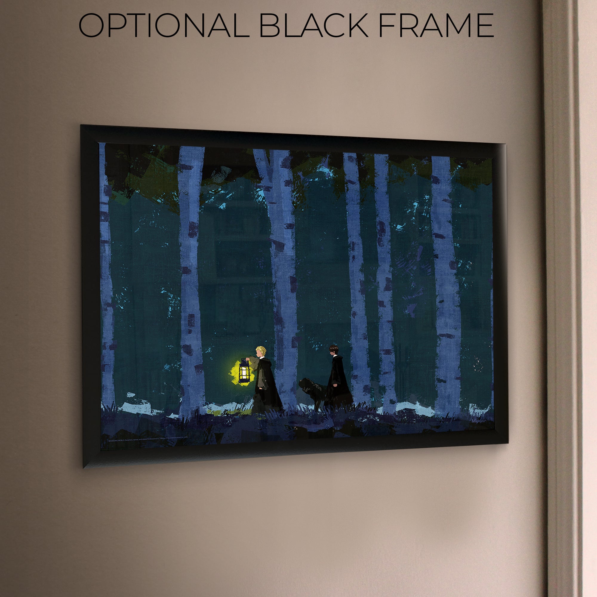 Harry Potter (Dark Forest with Harry and Malfoy) MightyPrint™ Wall Art MP24170893