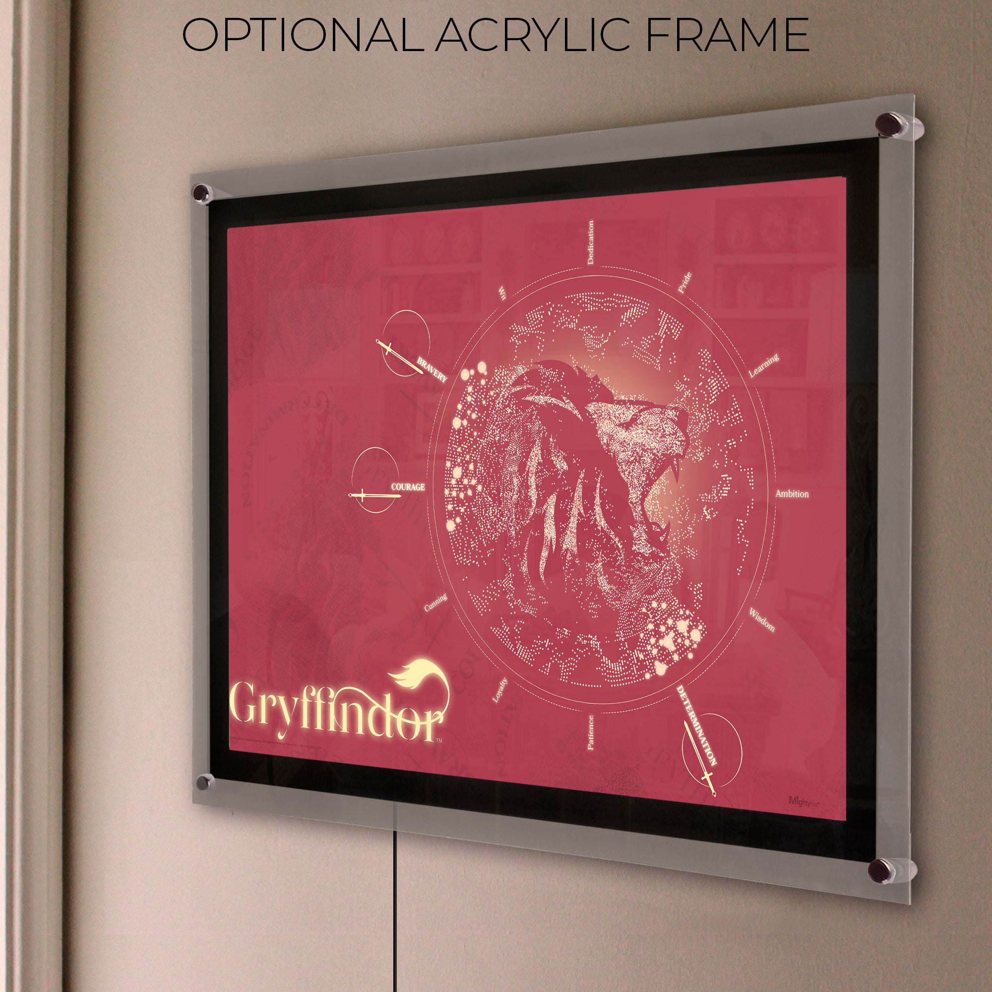 Harry Potter (Measure Your Magic - Gryffindor) MightyPrint™ Wall Art MP24170906