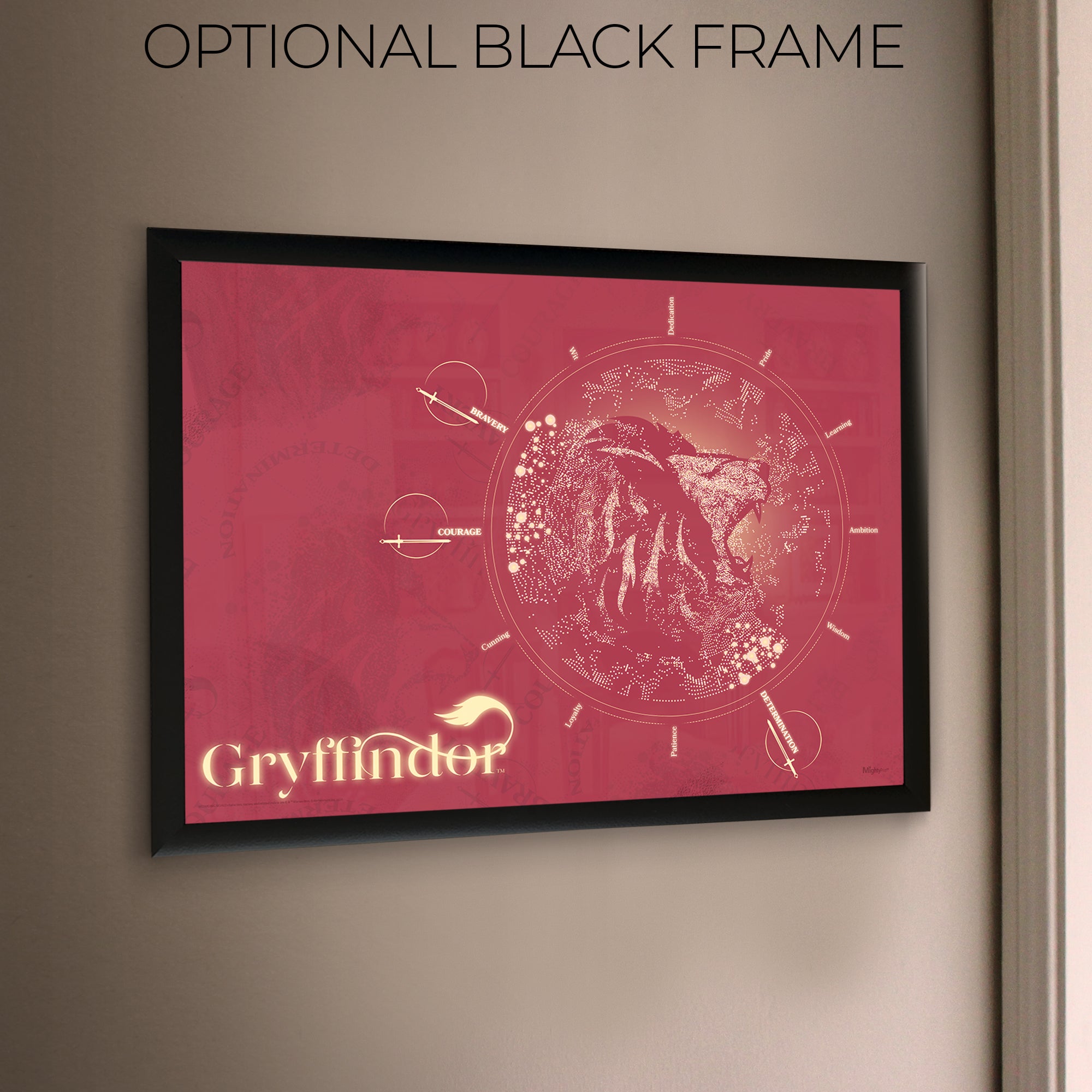 Harry Potter (Measure Your Magic - Gryffindor) MightyPrint™ Wall Art MP24170906