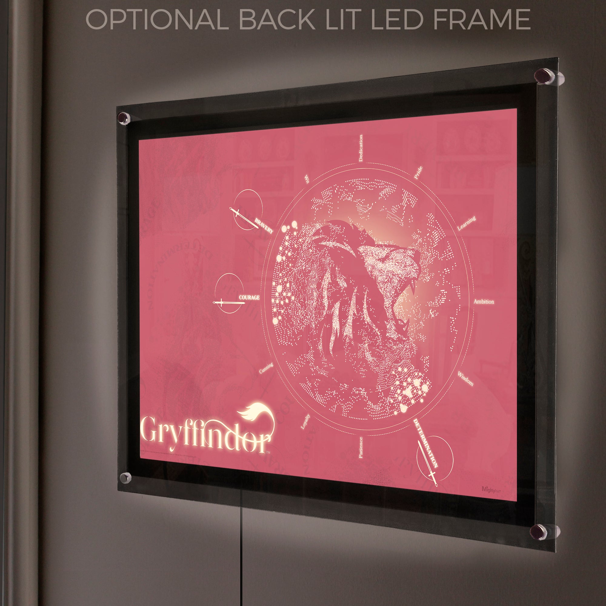 Harry Potter (Measure Your Magic - Gryffindor) MightyPrint™ Wall Art MP24170906