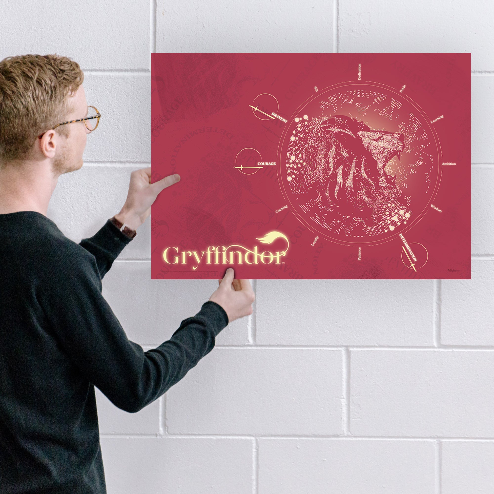 Harry Potter (Measure Your Magic - Gryffindor) MightyPrint™ Wall Art MP24170906