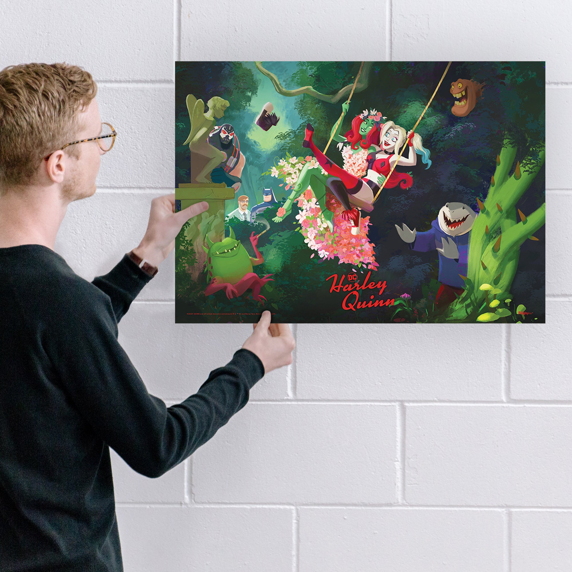Harley Quinn: The Animated Series (Swing) MightyPrint™ Wall Art MP24170956
