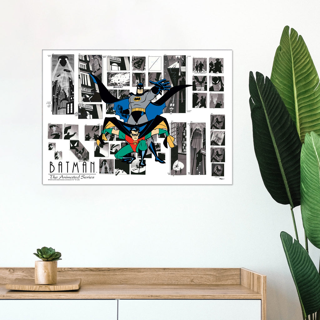 Batman 85th Anniversary (Batman The Animated Series - Storyboard) MightyPrint™ Wall Art MP24170974