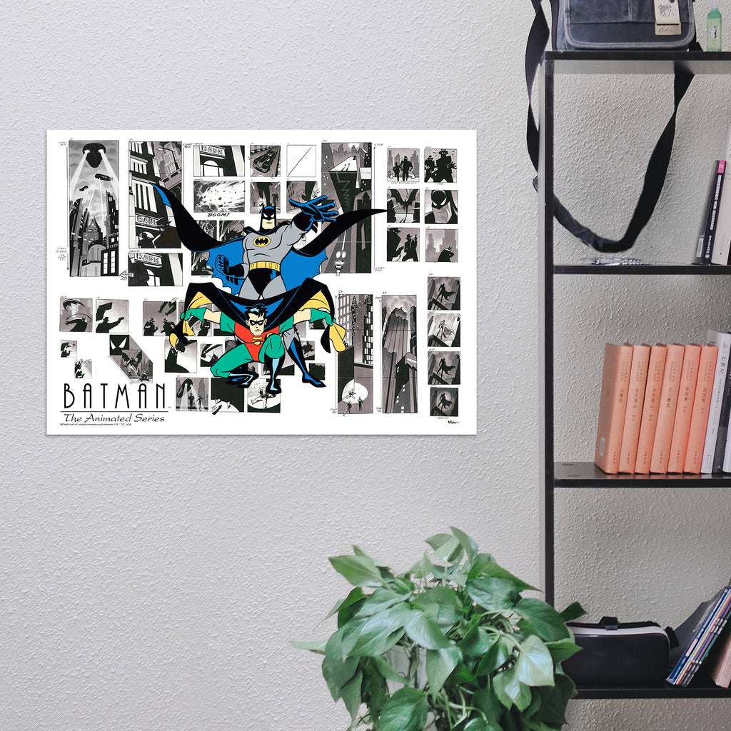 Batman 85th Anniversary (Batman The Animated Series - Storyboard) MightyPrint™ Wall Art MP24170974