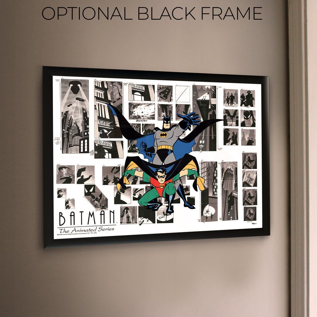 Batman 85th Anniversary (Batman The Animated Series - Storyboard) MightyPrint™ Wall Art MP24170974