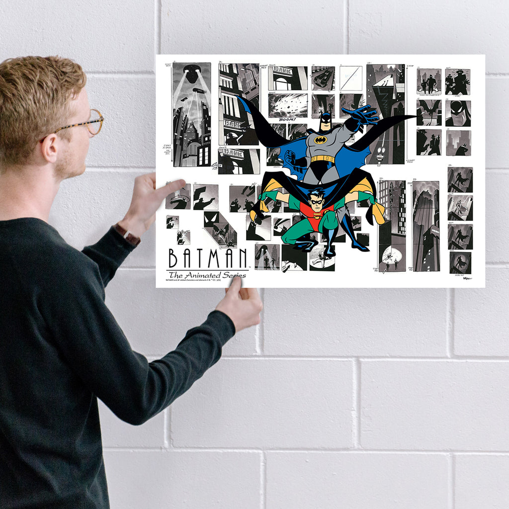 Batman 85th Anniversary (Batman The Animated Series - Storyboard) MightyPrint™ Wall Art MP24170974