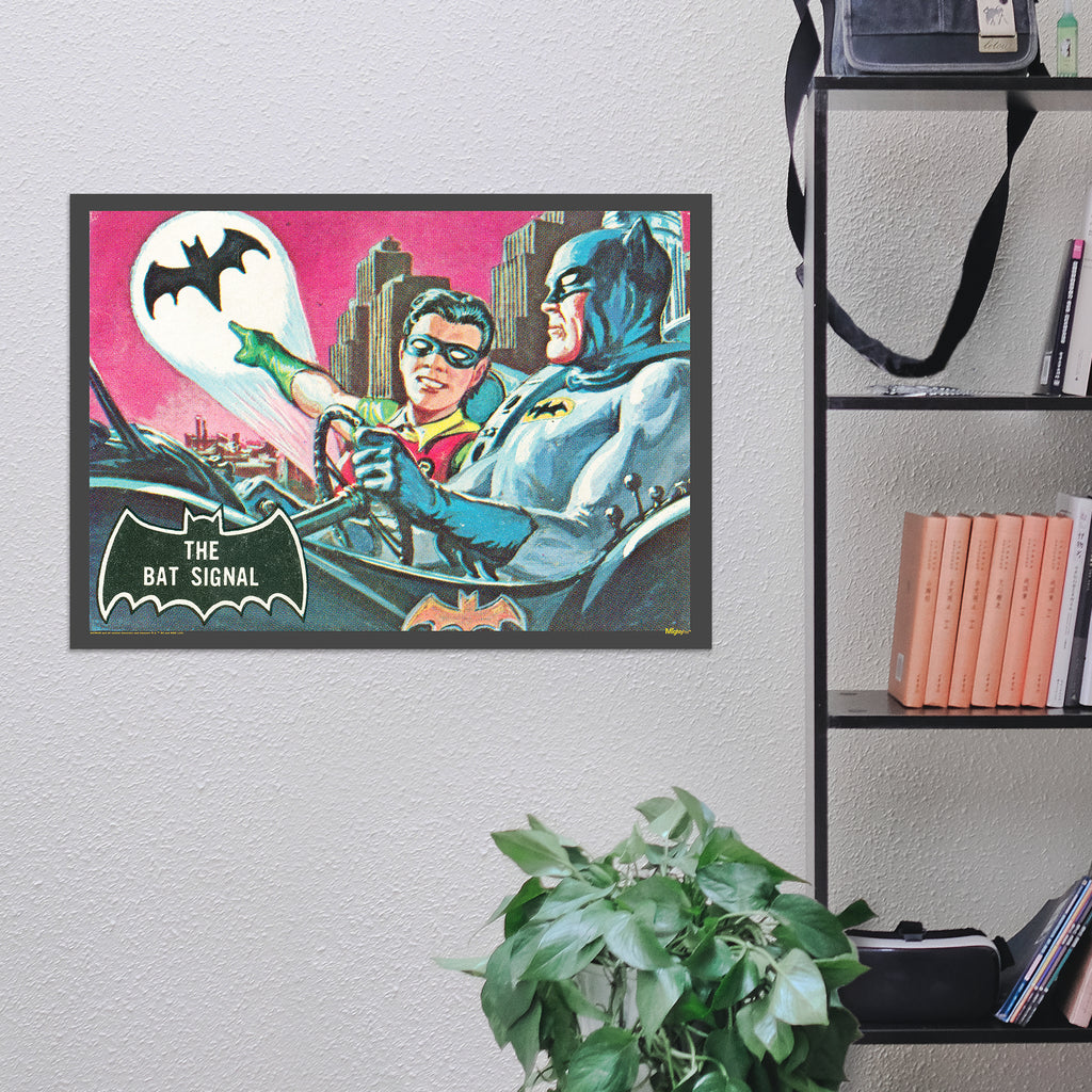 Batman 85th Anniversary (Batman 1966 Classic TV Series Bat Signal) MightyPrint™ Wall Art MP24170983