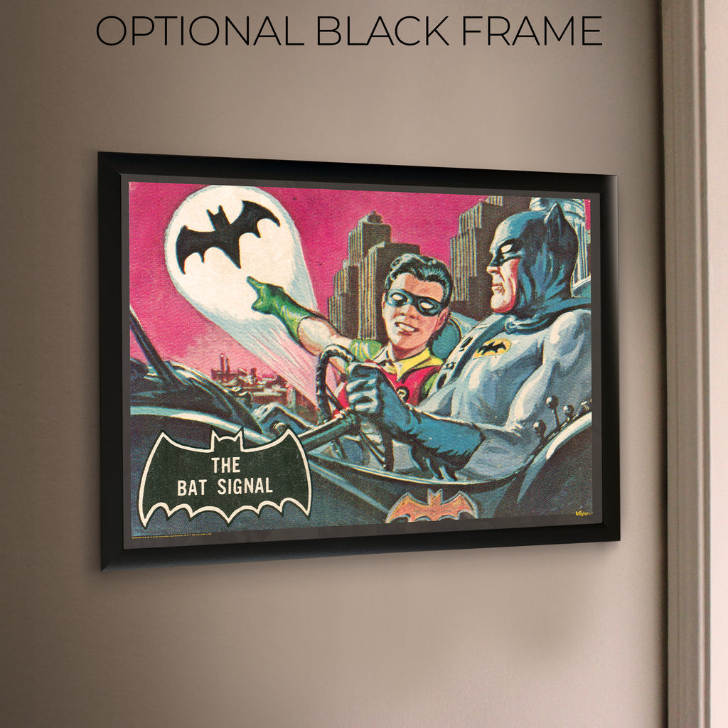 Batman 85th Anniversary (Batman 1966 Classic TV Series Bat Signal) MightyPrint™ Wall Art MP24170983