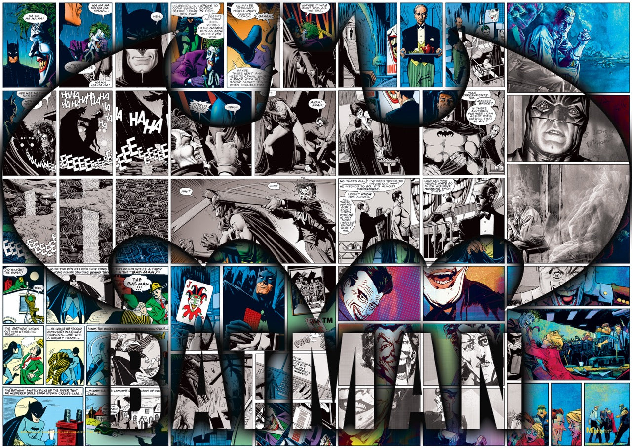 The Batman (Batman Comic Collage) MightyPrint™ Wall Art MP24170984