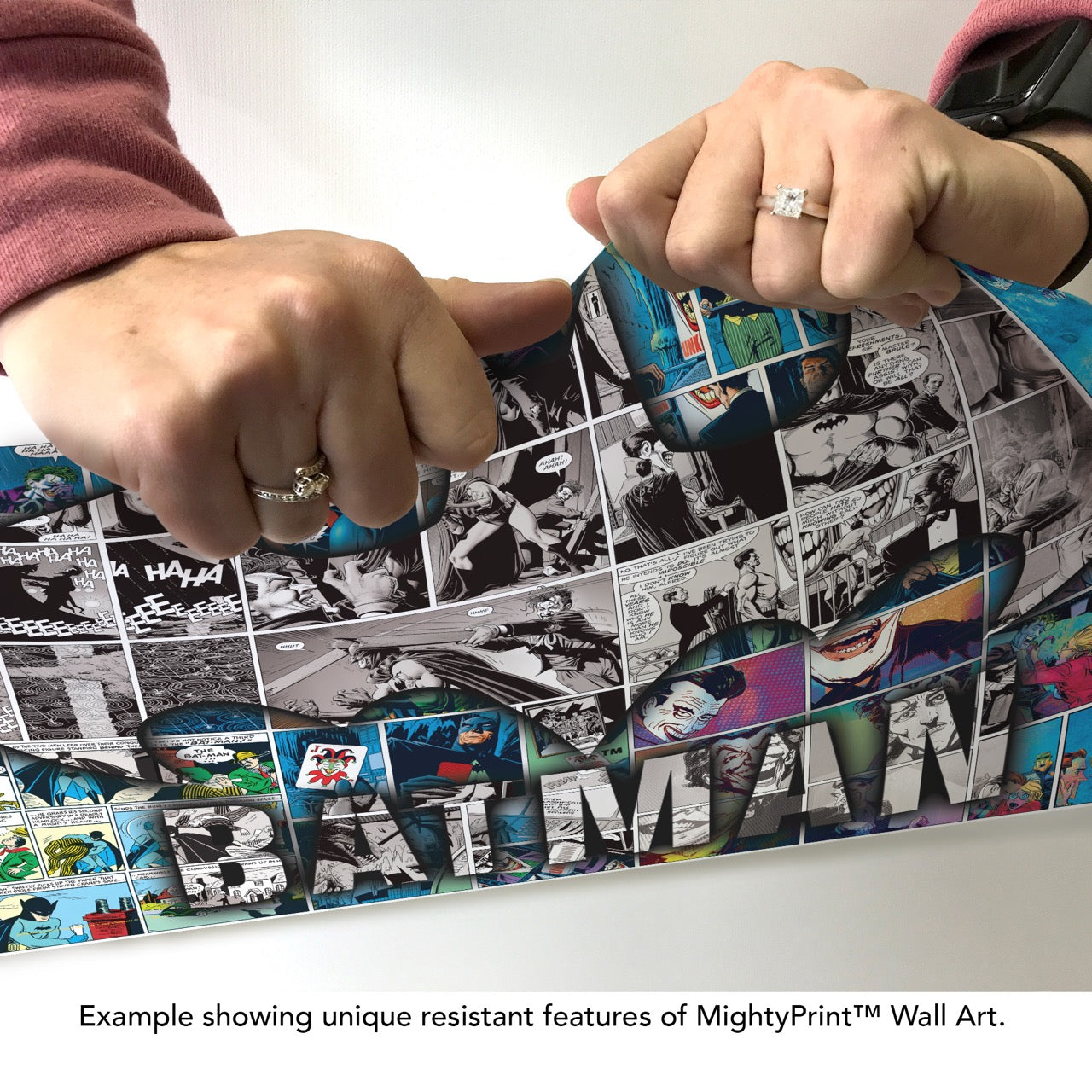 The Batman (Batman Comic Collage) MightyPrint™ Wall Art MP24170984