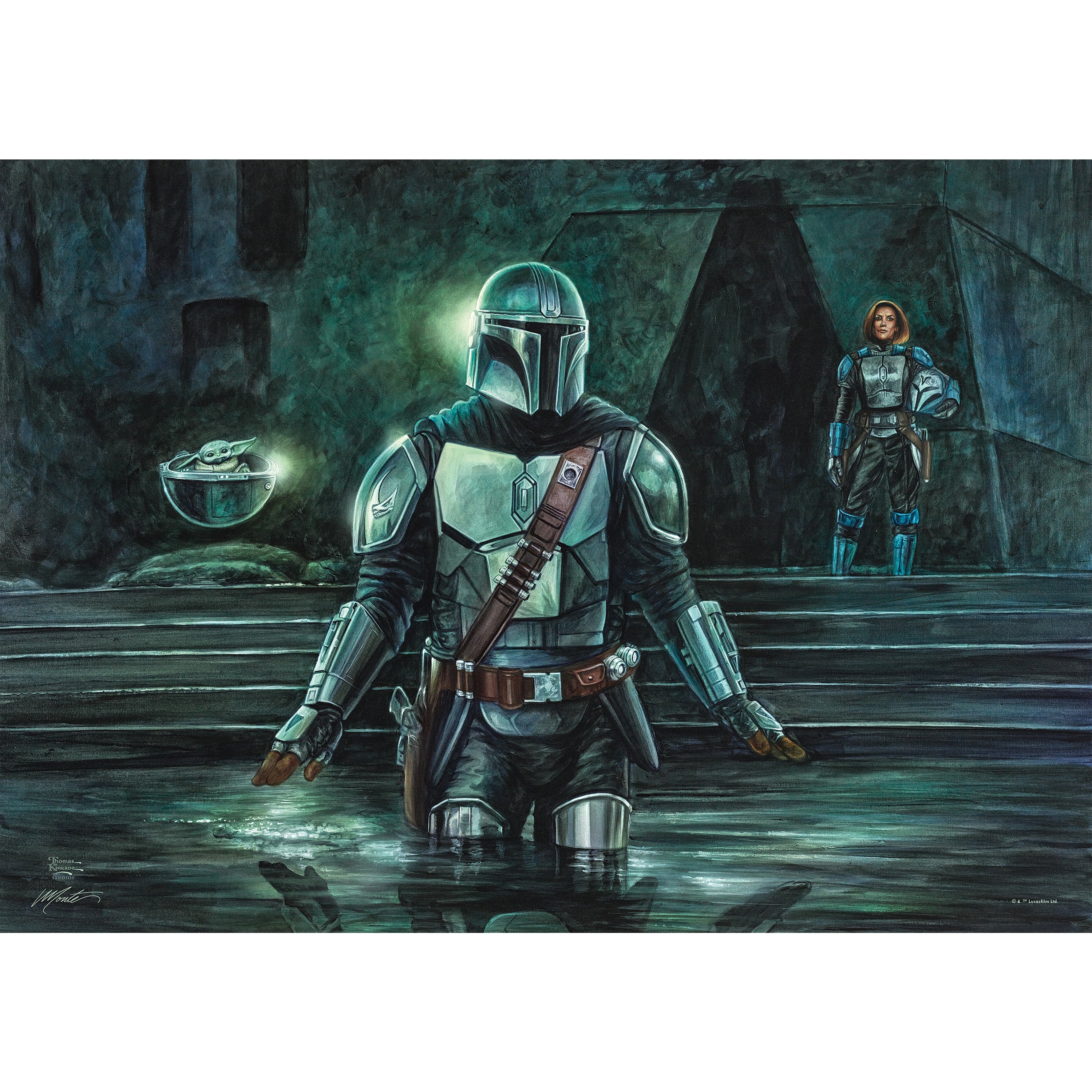 The Mandalorian (This is the Way) MightyPrint™ Wall Art MP24170989