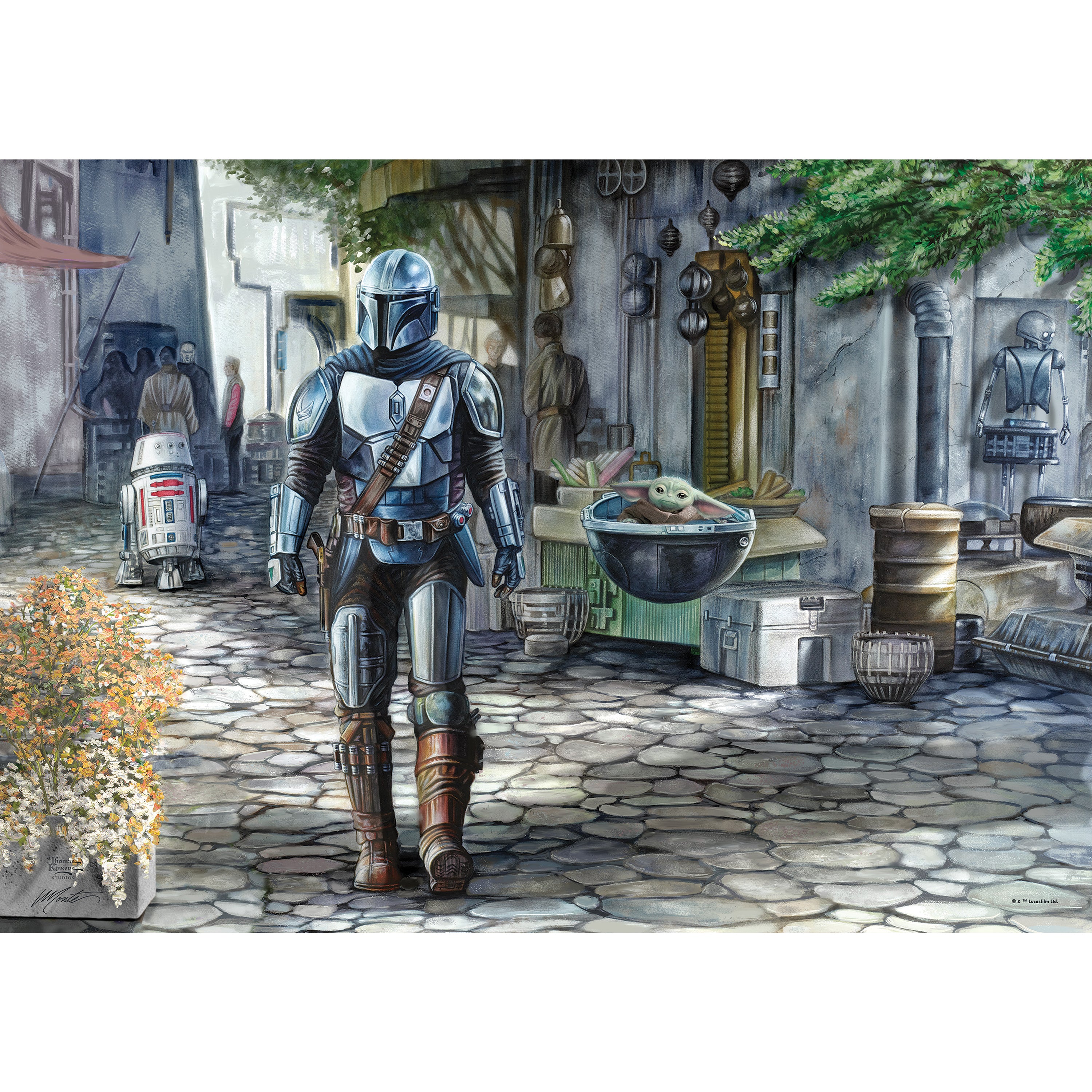 The Mandalorian (A Welcome Sight) MightyPrint™ Wall Art MP24170990
