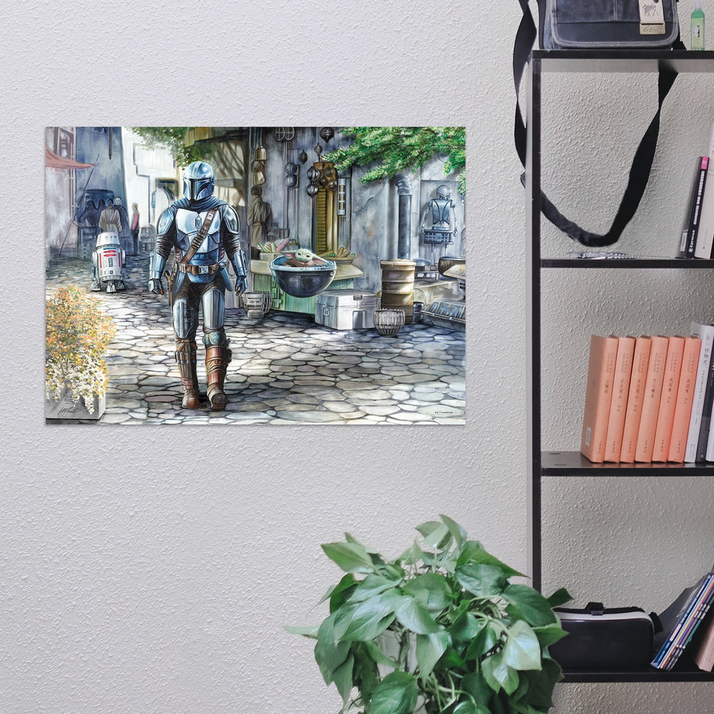 The Mandalorian (A Welcome Sight) MightyPrint™ Wall Art MP24170990